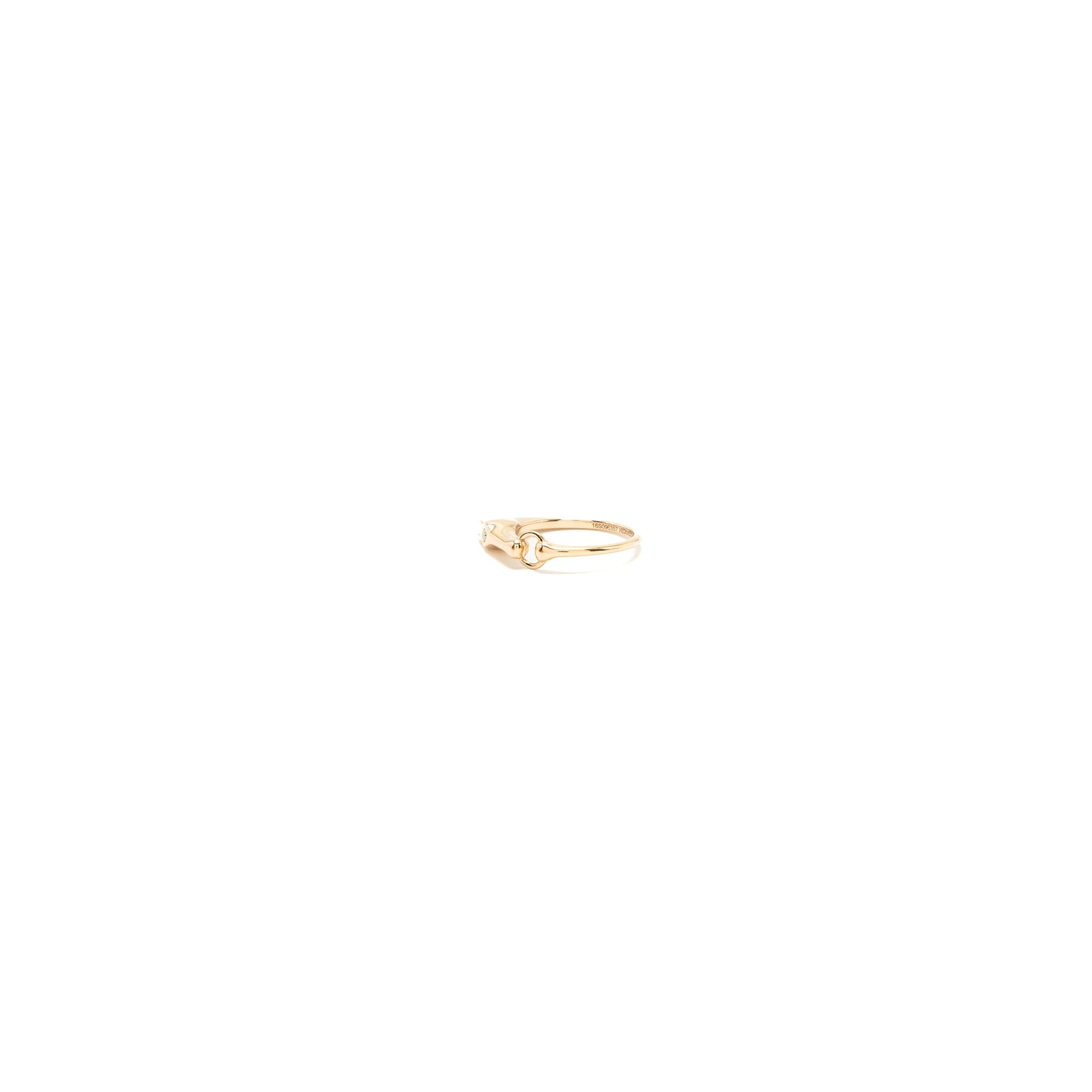 HERMES GALOP RING ROSE GOLD WITH DIAMOND