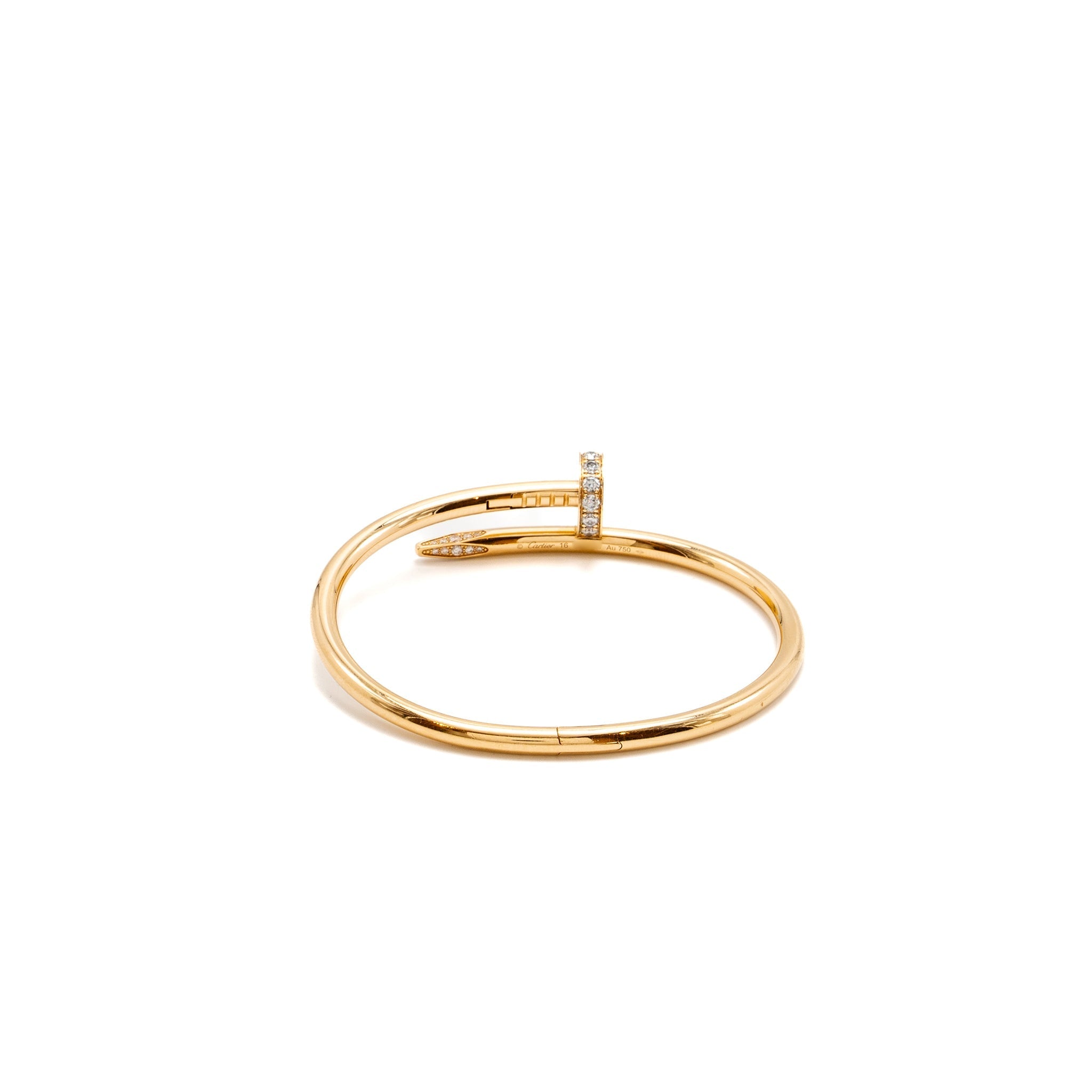 CARTIER JUSTE UN CLOU BRACELET ROSE GOLD, DIAMONDS