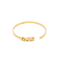 DIOR J'ADIOR CHOKER GOLD TONE