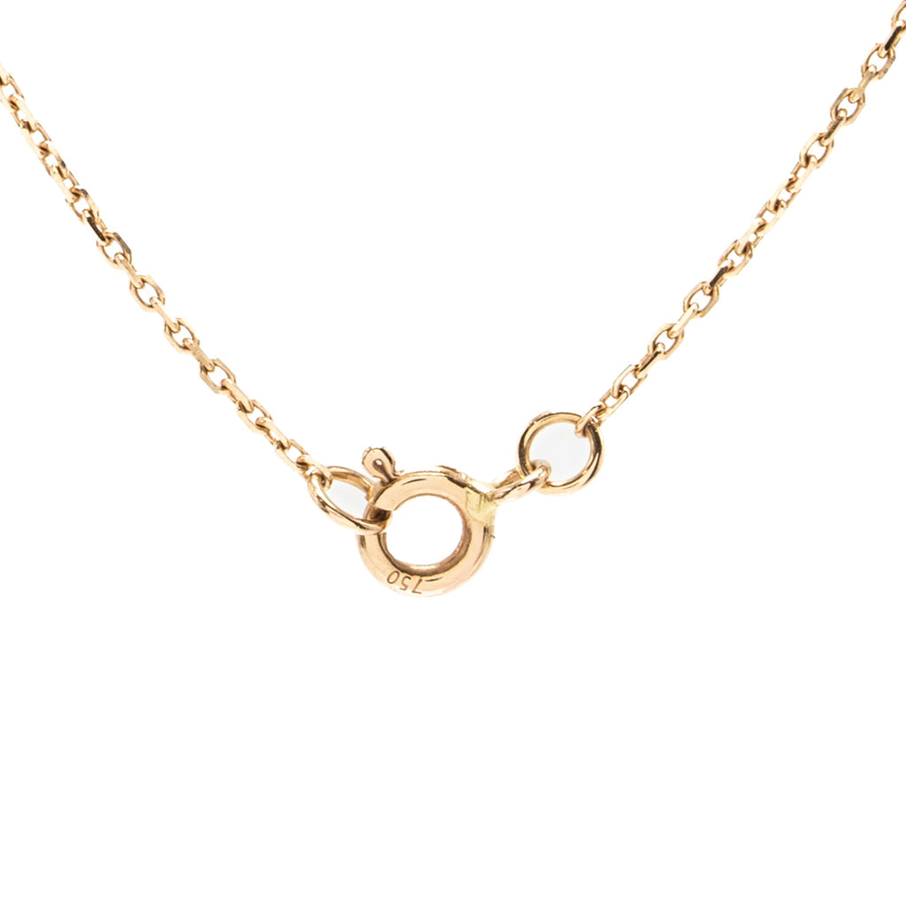 LOUIS VUITTON COLOR BLOSSOM BB STAR PENDANT PINK GOLD MOTHER OF PEARL/DIAMOND