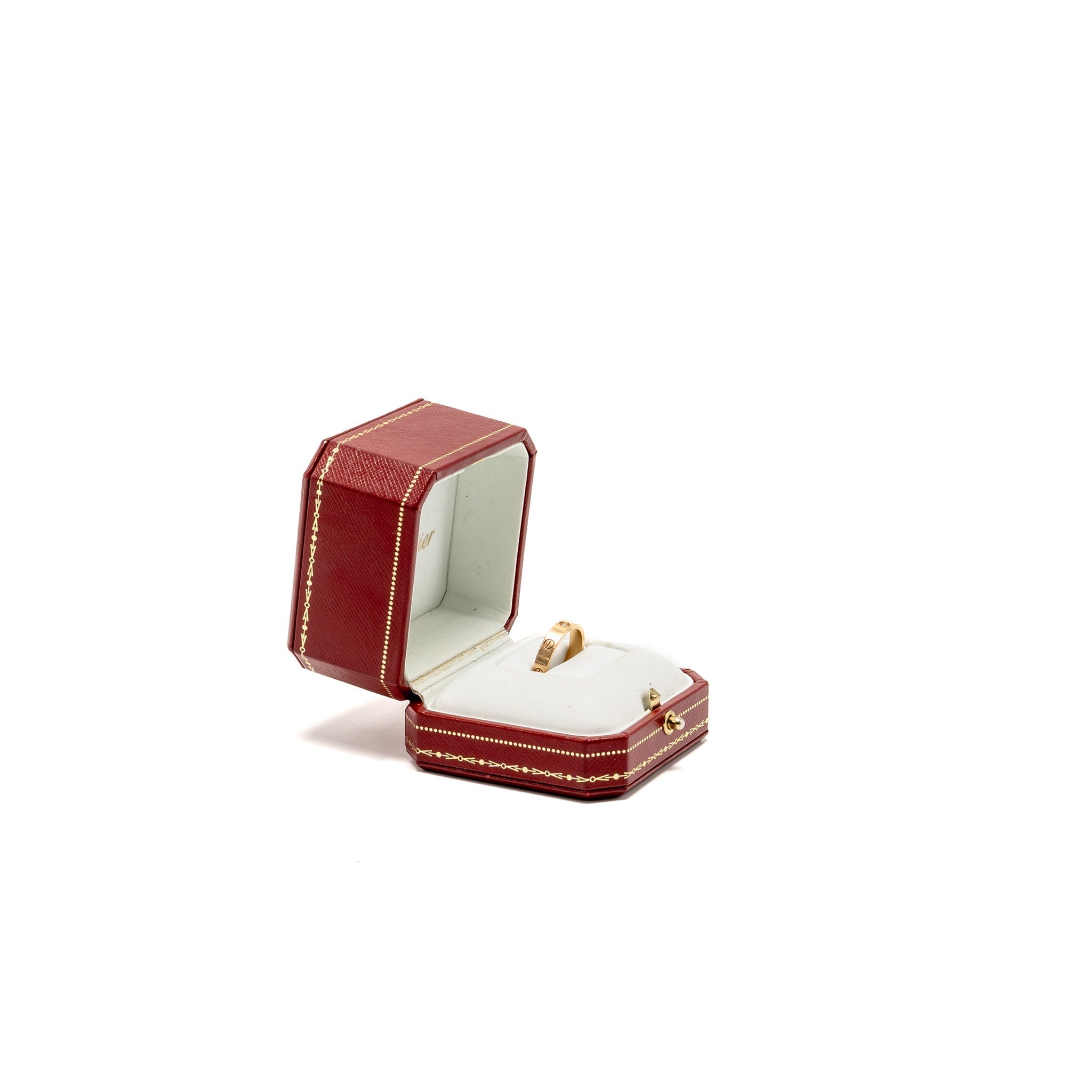 CARTIER LOVE RING ROSE GOLD WITH ONE DIAMOND