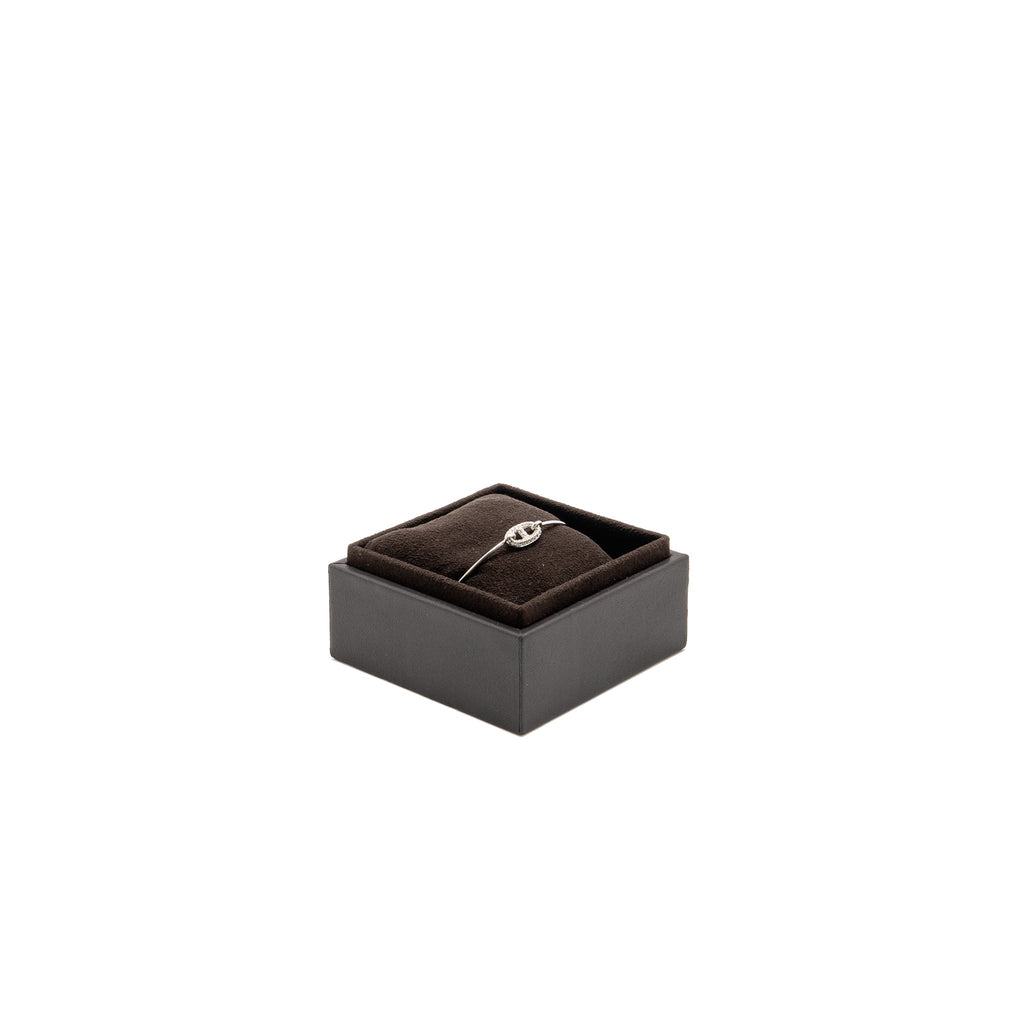 HERMES CHAINE D’ANCRE WHITE GOLD WITH DIAMONDS