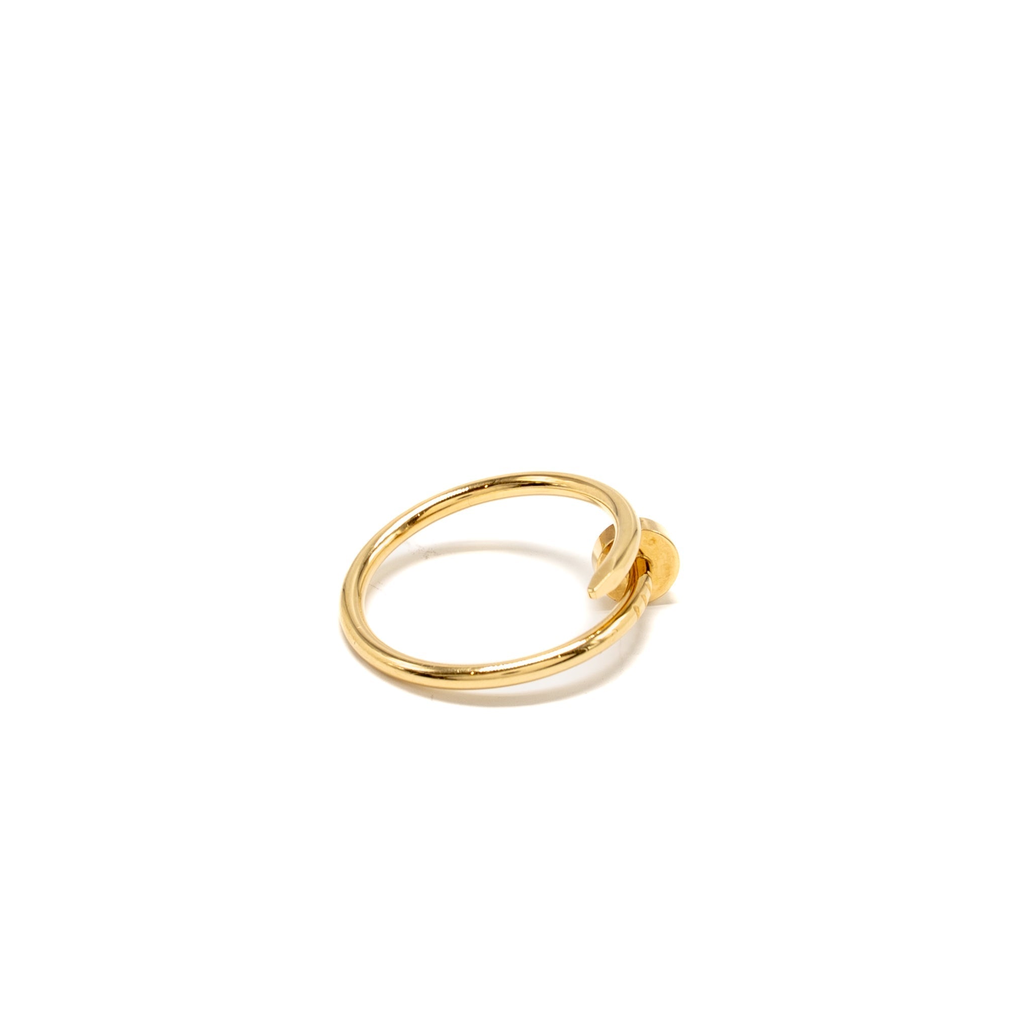 CARTIER JUSTE UN CLOU RING YELLOW GOLD