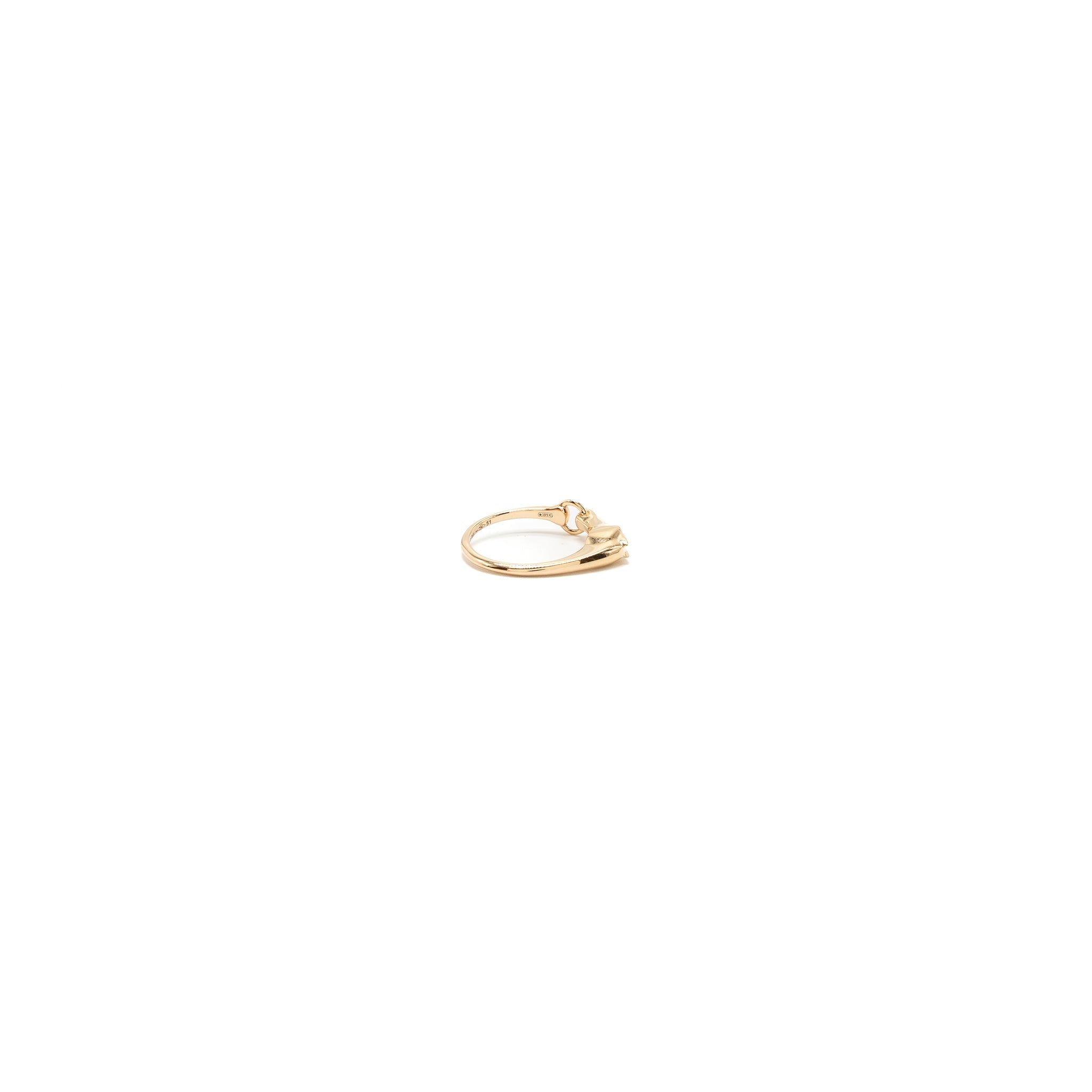 HERMES GALOP RING ROSE GOLD WITH DIAMOND