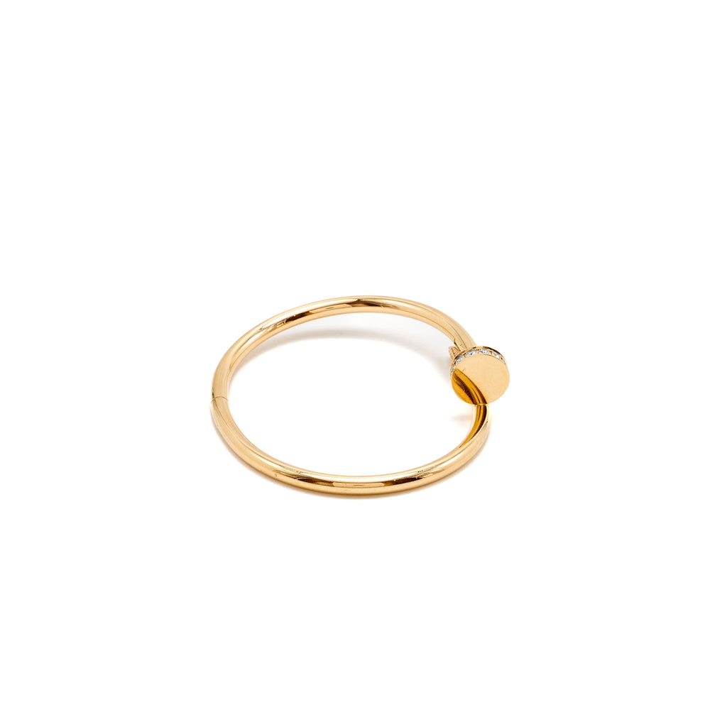 CARTIER JUSTE UN CLOU BRACELET ROSE GOLD, DIAMONDS