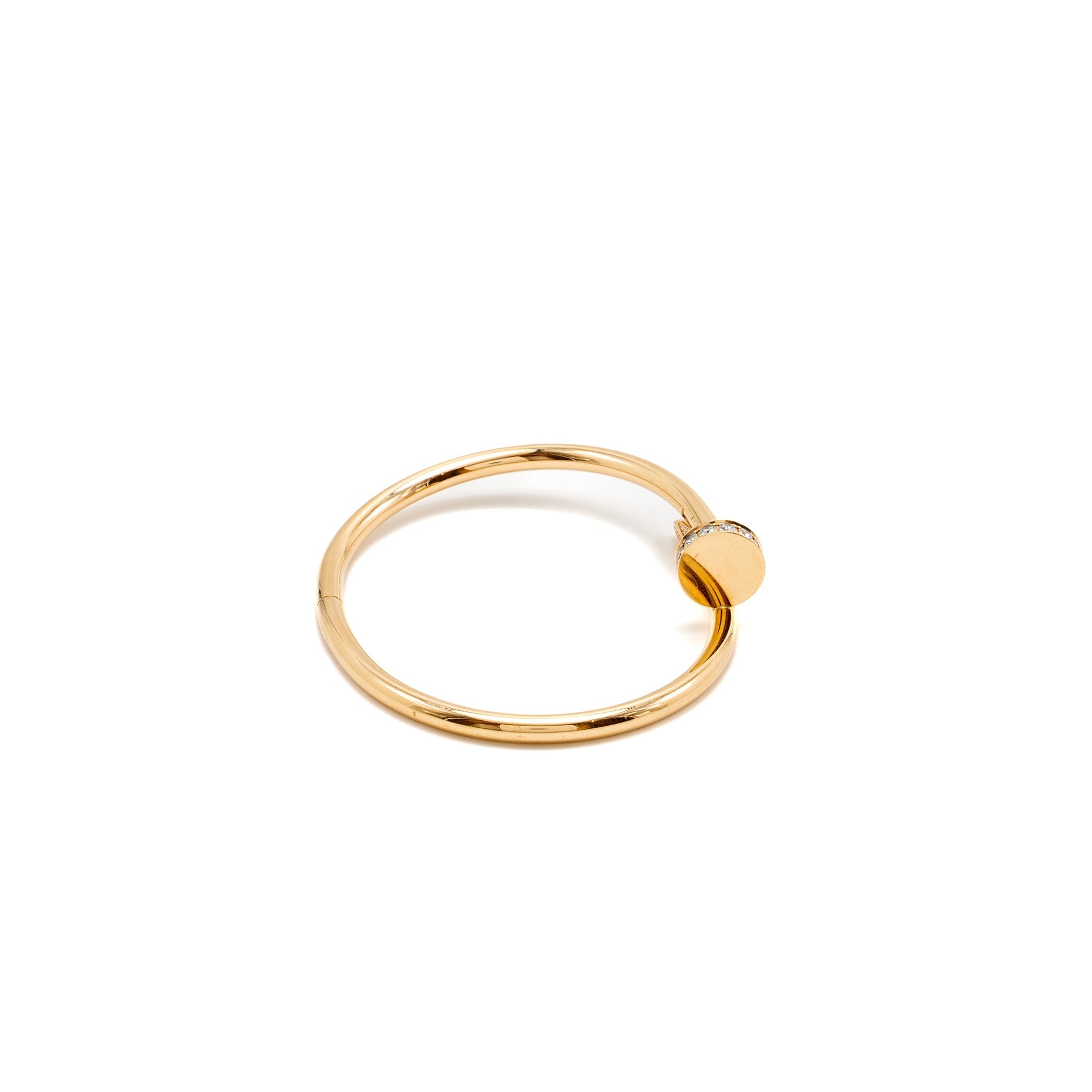 CARTIER JUSTE UN CLOU BRACELET ROSE GOLD, DIAMONDS