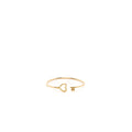 TIFFANY HEART KEY WIRE BRACELET ROSE GOLD