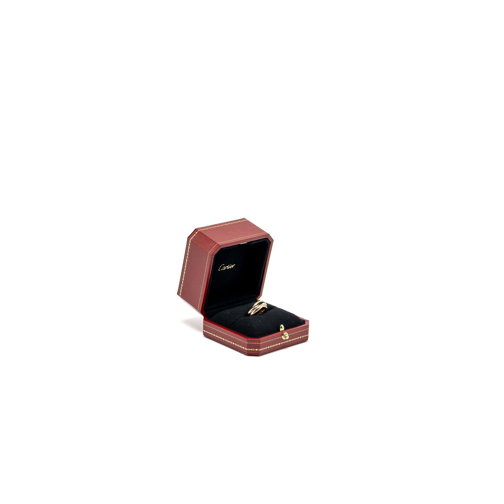CARTIER TRINITY RINGS WHITE/ROSE/YELLOW GOLD