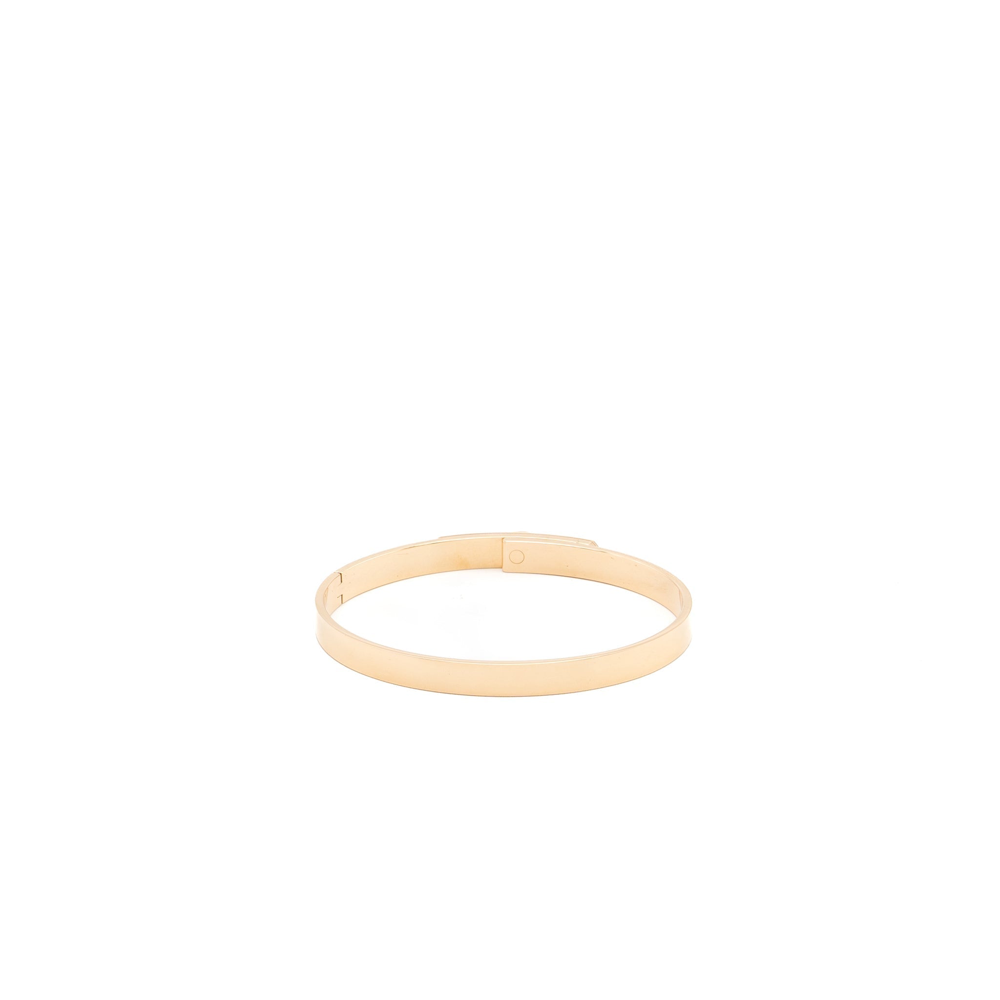 HERMES KELLY BRACELET ROSE GOLD WITH DIAMONDS