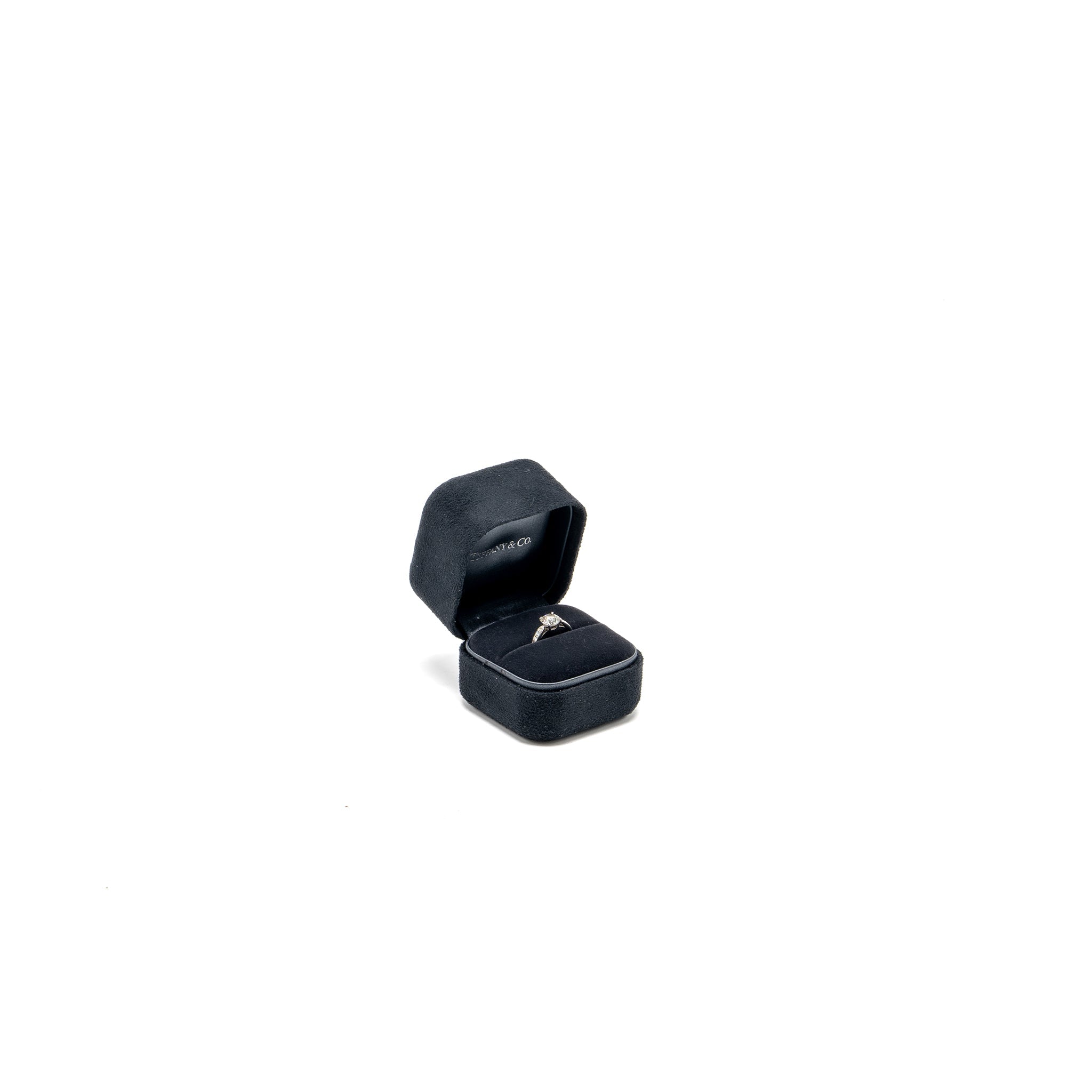 TIFFANY DIAMOND RING 0.97CT H COLOUR VS1