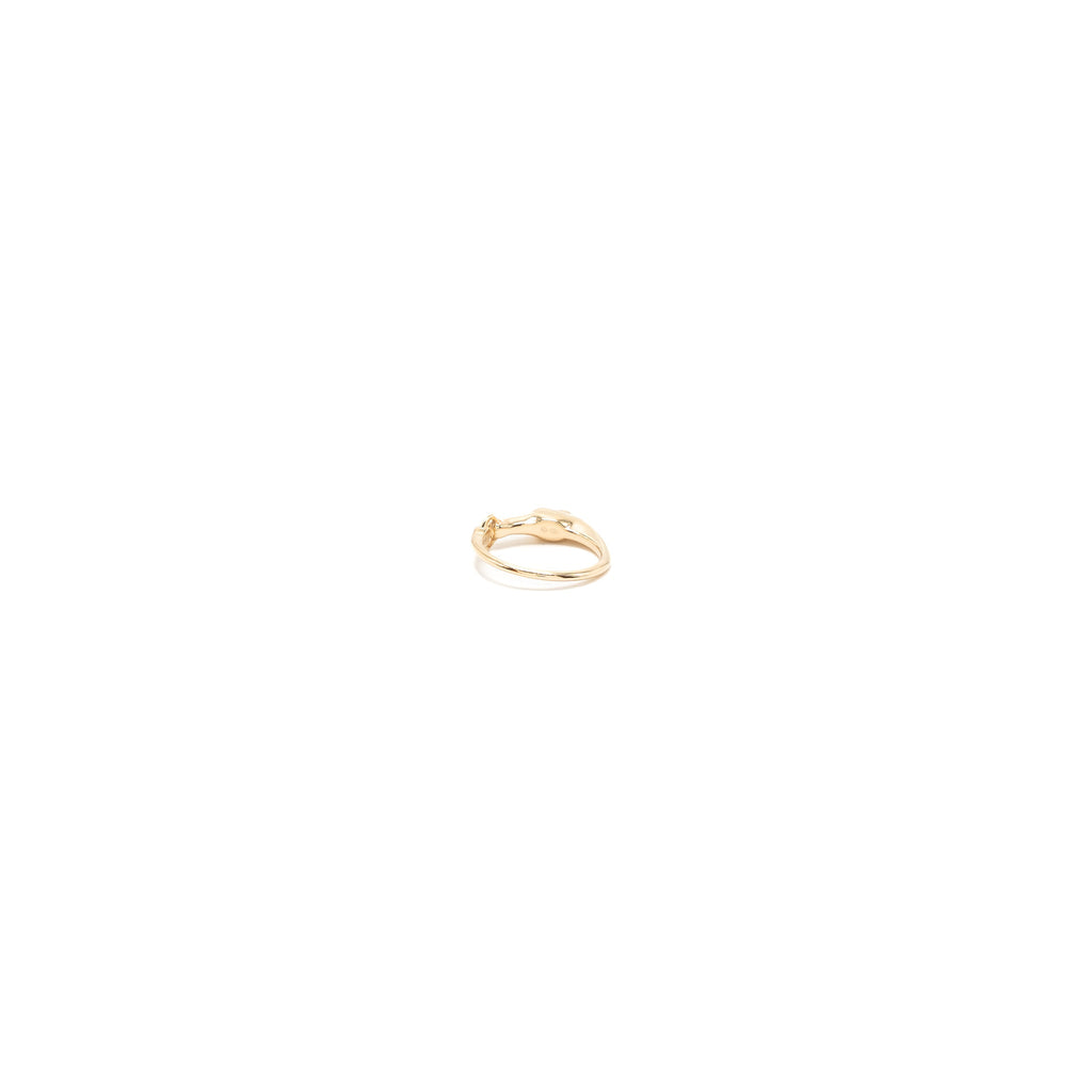 HERMES GALOP RING ROSE GOLD WITH DIAMOND