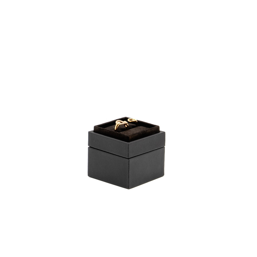 HERMES DILER D’OR DOUBLE RING ROSE GOLD/DIAMONDS