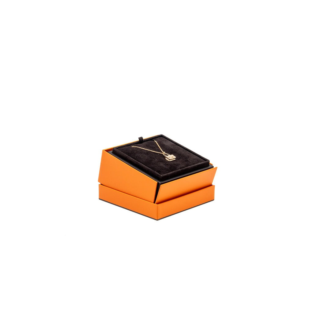 HERMES AMULETTE CONSTANCE PENDANT ROSE GOLD / DIAMONDS