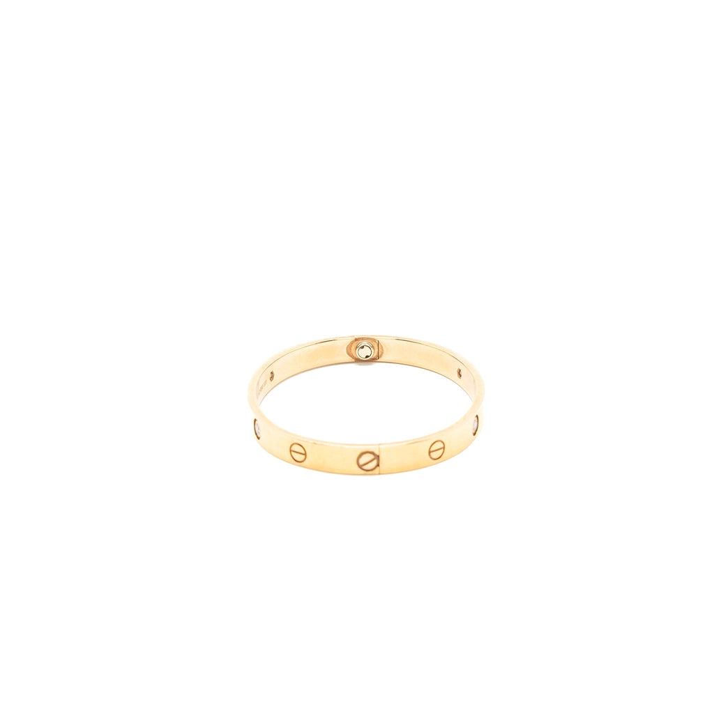 CARTIER LOVE BRACELET FOUR DIAMONDS