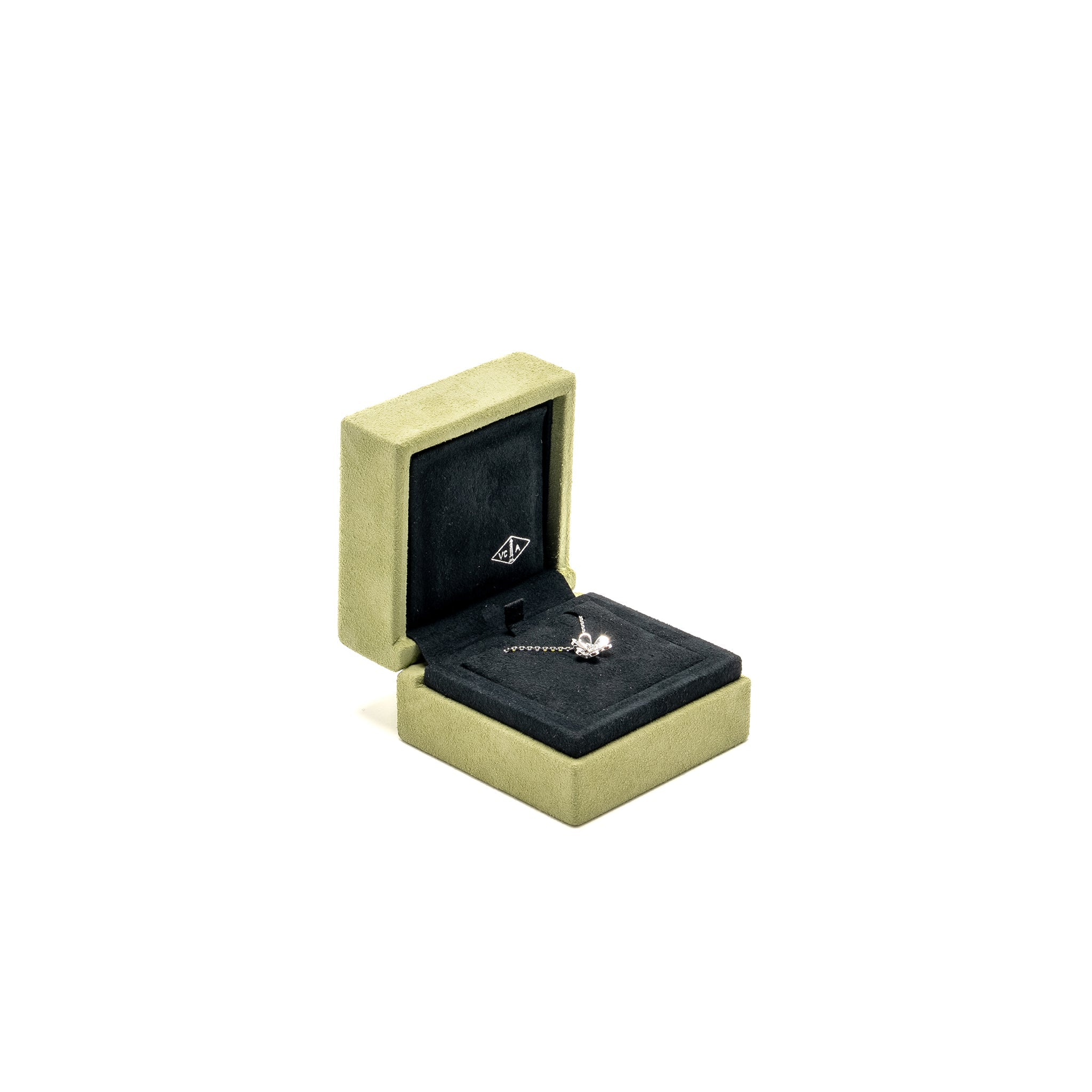 VAN CLEEF & ARPELS FRIVOLE PENDANT WHITE GOLD, DIAMOND