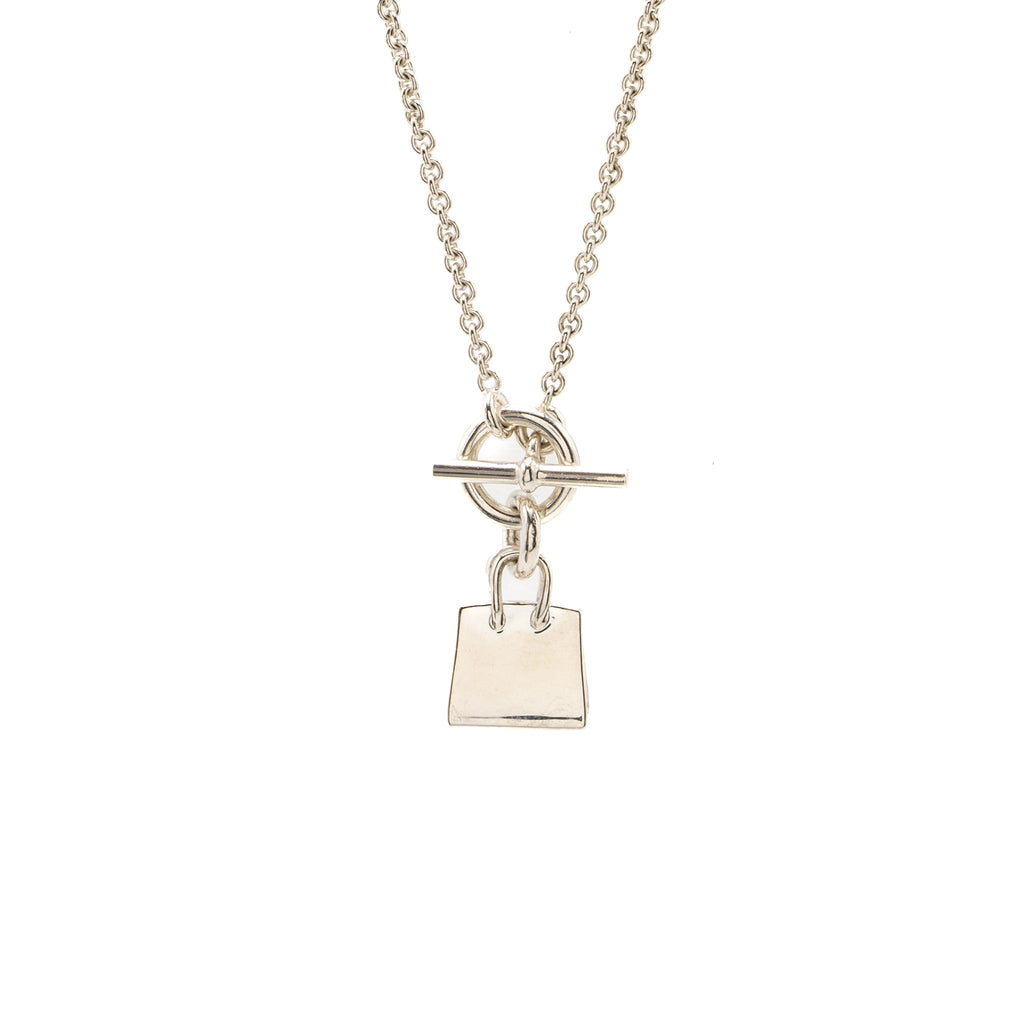 HERMES BIRKIN AMULETTE PENDANT STERLING SILVER