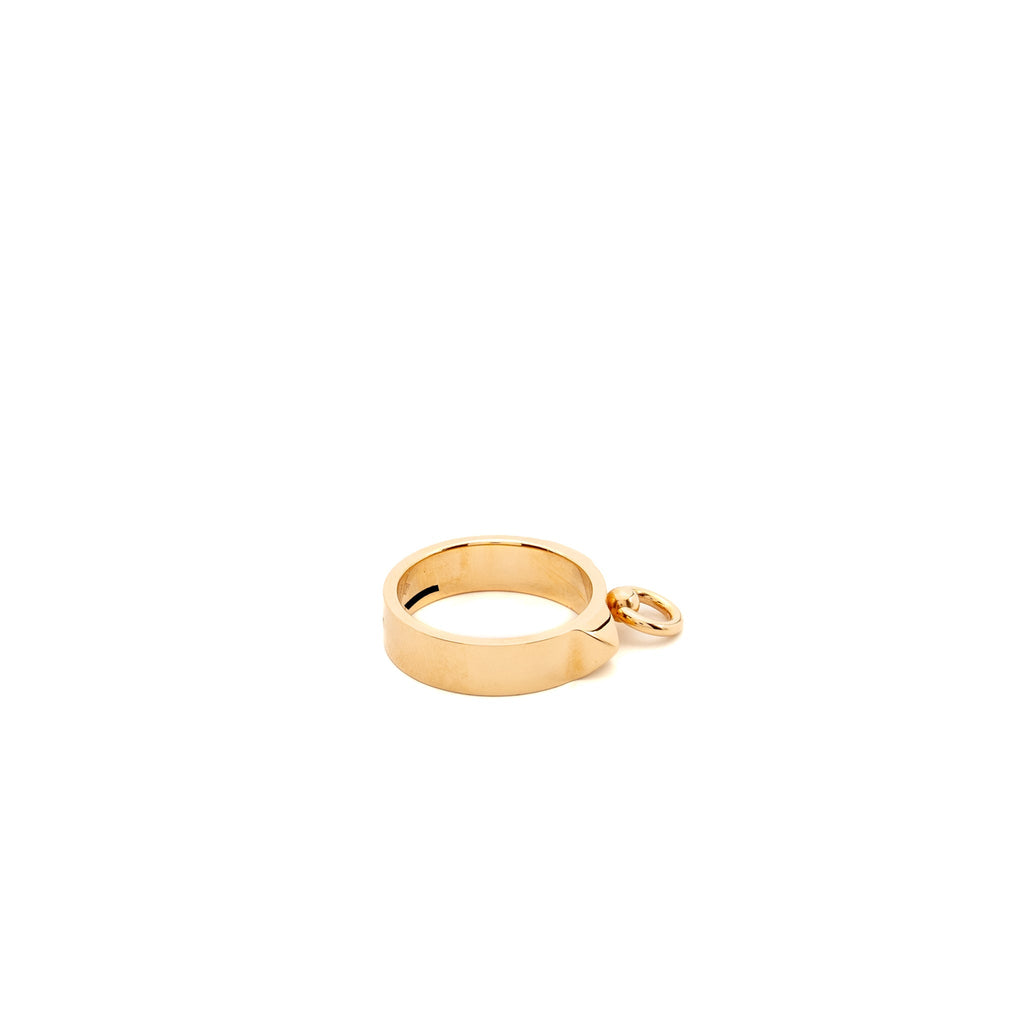 HERMES COLLIER DE CHIEN RING ROSE GOLD