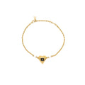 CHANEL HEART SHAPE CHOCKER/NECKLACE WITH PEARL GOLD TONE