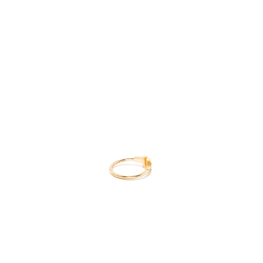 TIFFANY T DIAMONDS WIRE RING IN 18K GOLD