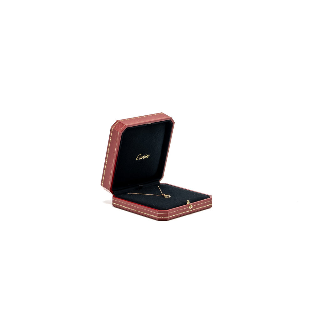 CARTIER TRINITY NECKLACE WHITE GOLD / YELLOW GOLD / ROSE GOLD, DIAMOND