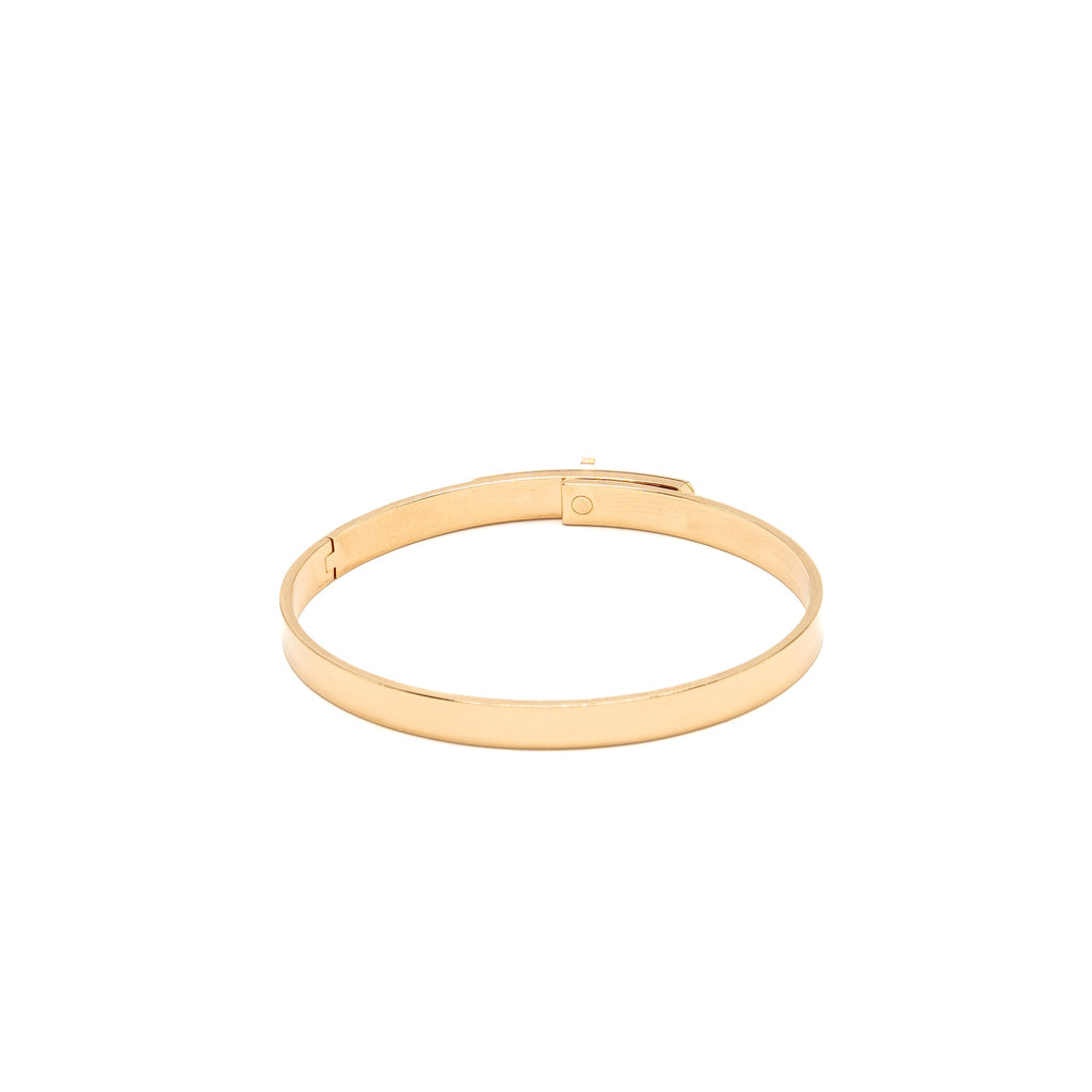 HERMES KELLY BRACELET ROSE GOLD DIAMONDS