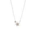 GRAFF WILD FLOWER DOUBLE DIAMOND PENDANT WHITE GOLD, DIAMONDS