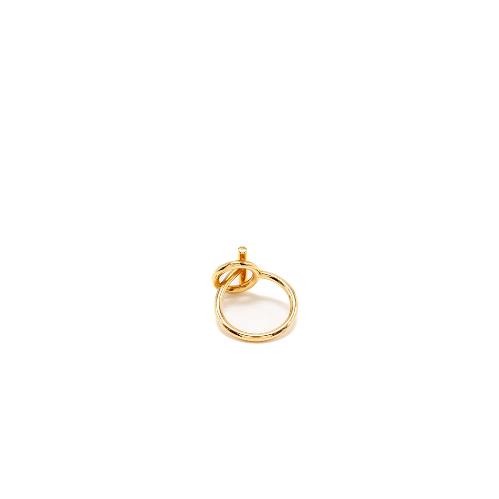 HERMES ECHAPPEE RING ROSE GOLD, DIAMONDS