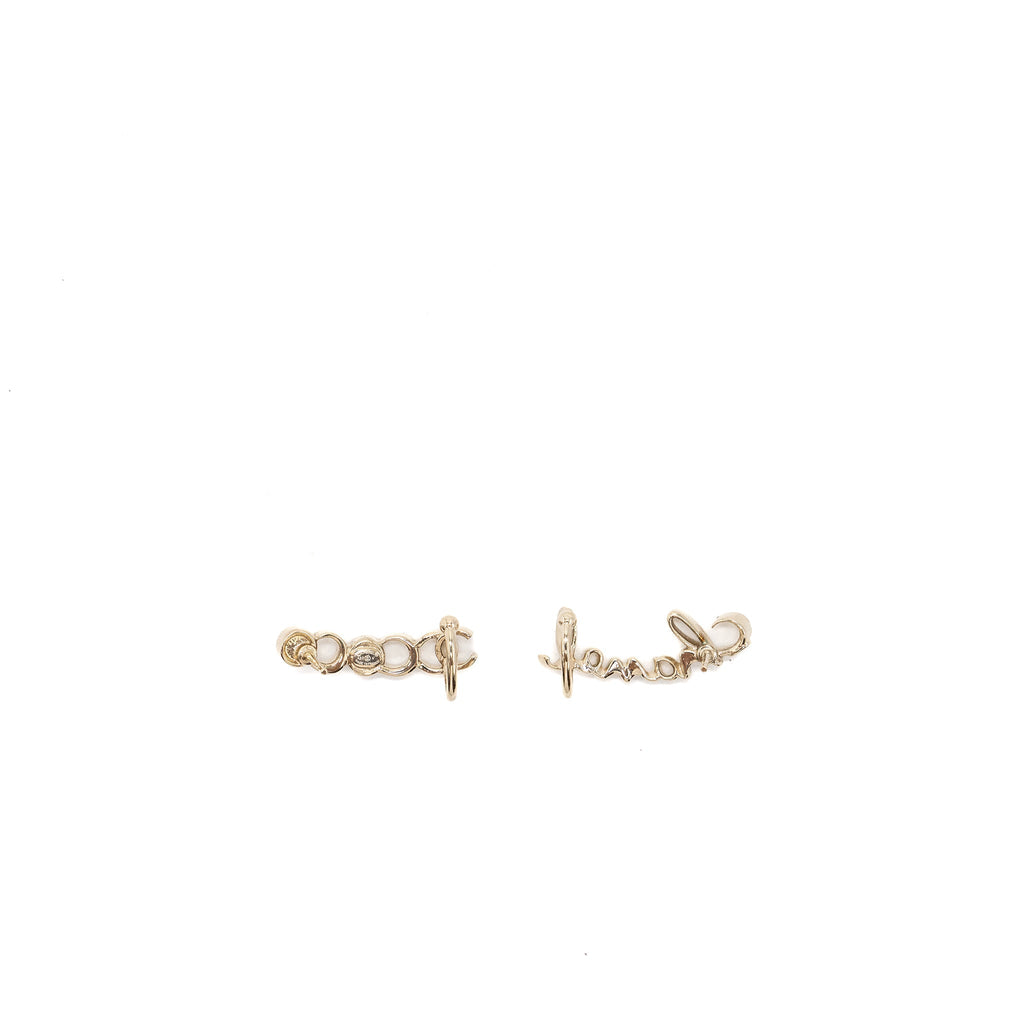 CHANEL COCO/ CHANEL LETTER EARRINGS LGHW