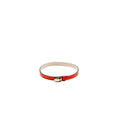 BVLGARI SERPENTI FOREVER BRACELET LEATHER RED LGHW