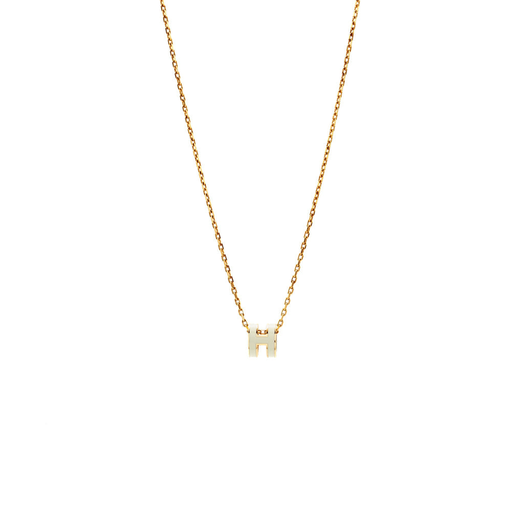 HERMES MINI POP H PENDANT VERT FIZZ RGHW