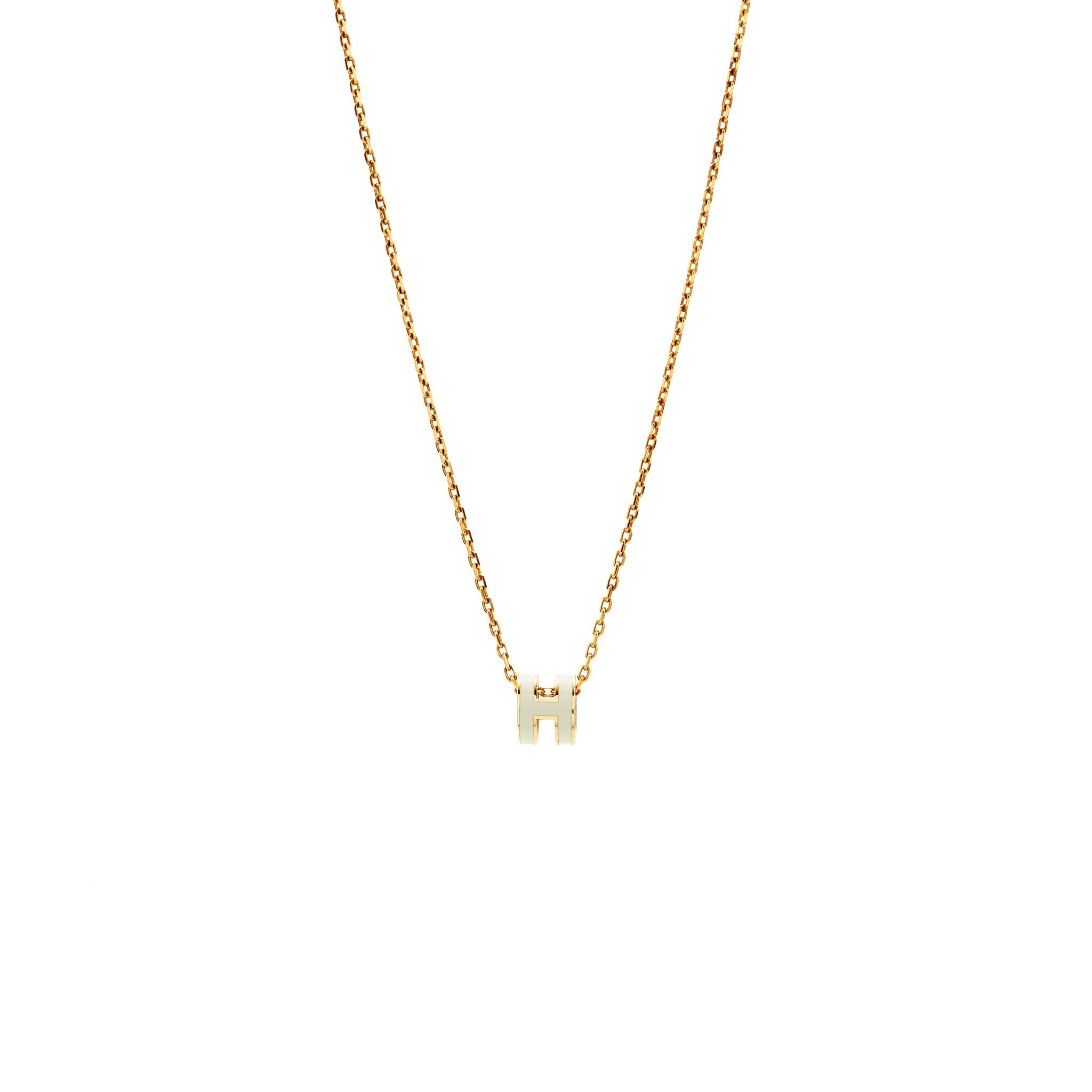 HERMES MINI POP H PENDANT VERT FIZZ RGHW