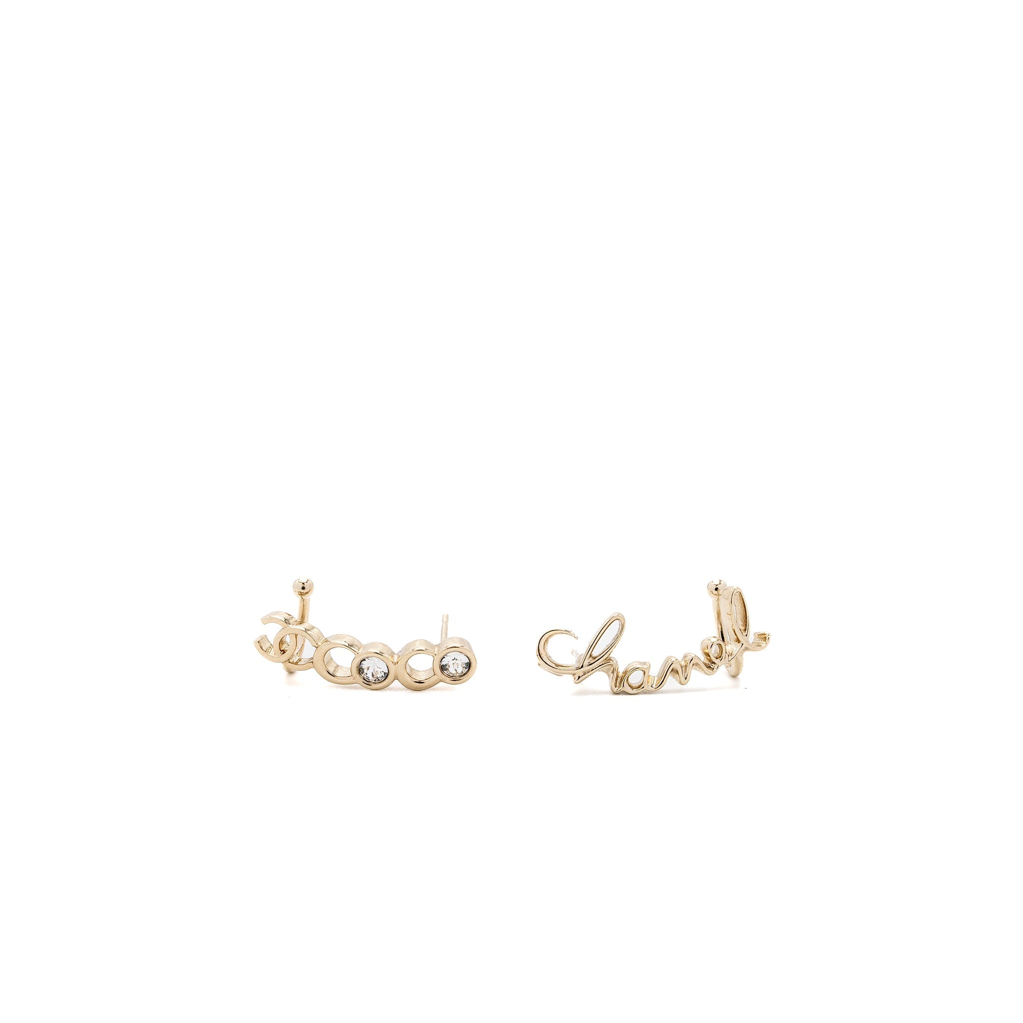 CHANEL COCO/ CHANEL LETTER EARRINGS LGHW