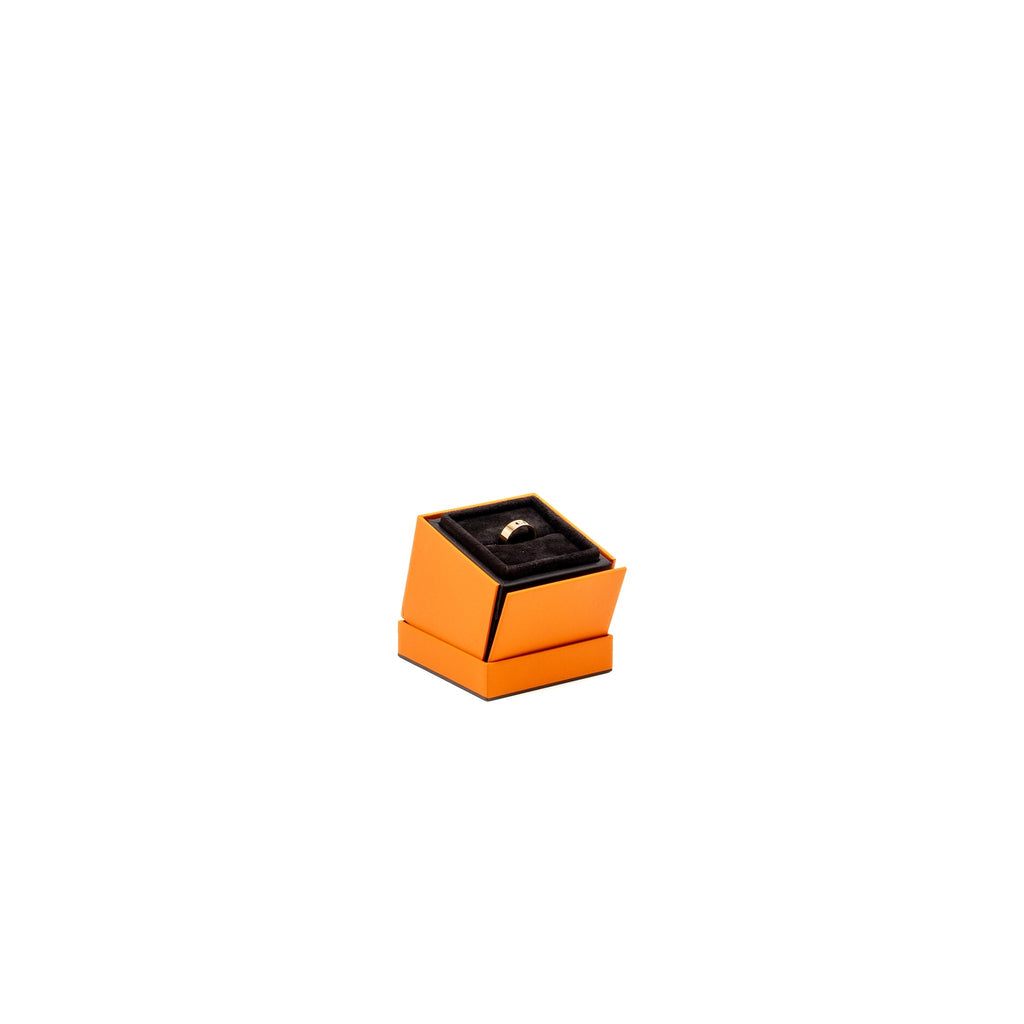 HERMES H’DANCRE RING ROSE GOLD, DIAMONDS