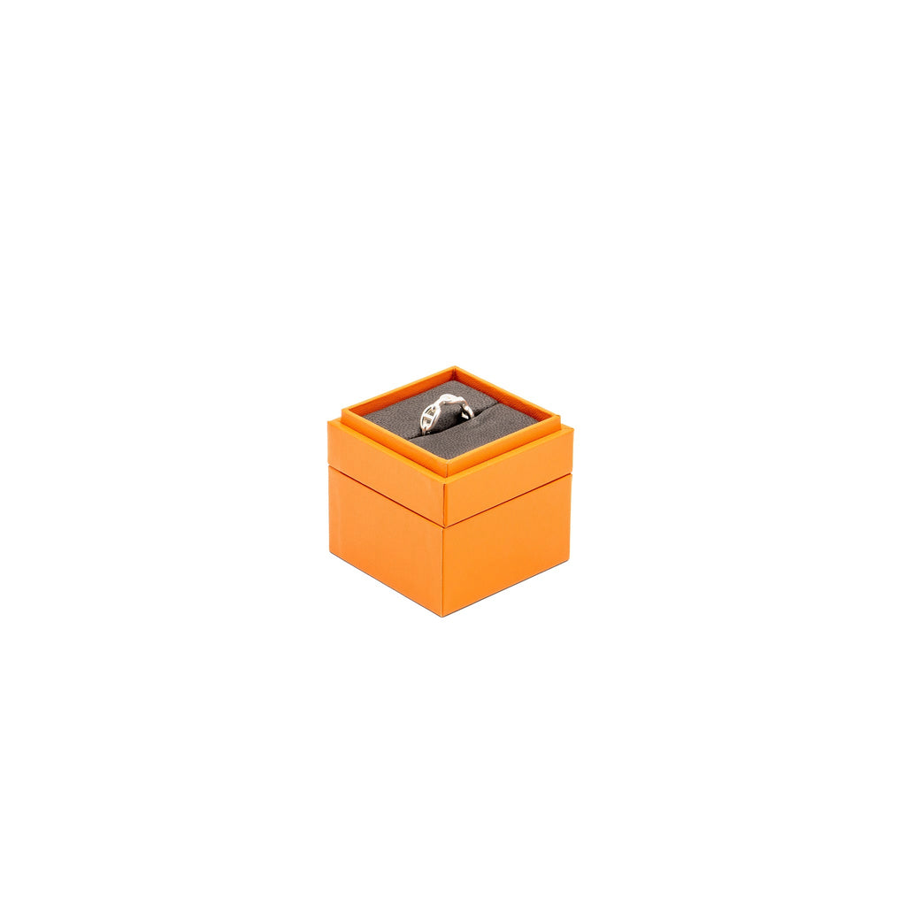 HERMES CHAINE D'ANCRE ENCHAINEE RING STERLING SILVER