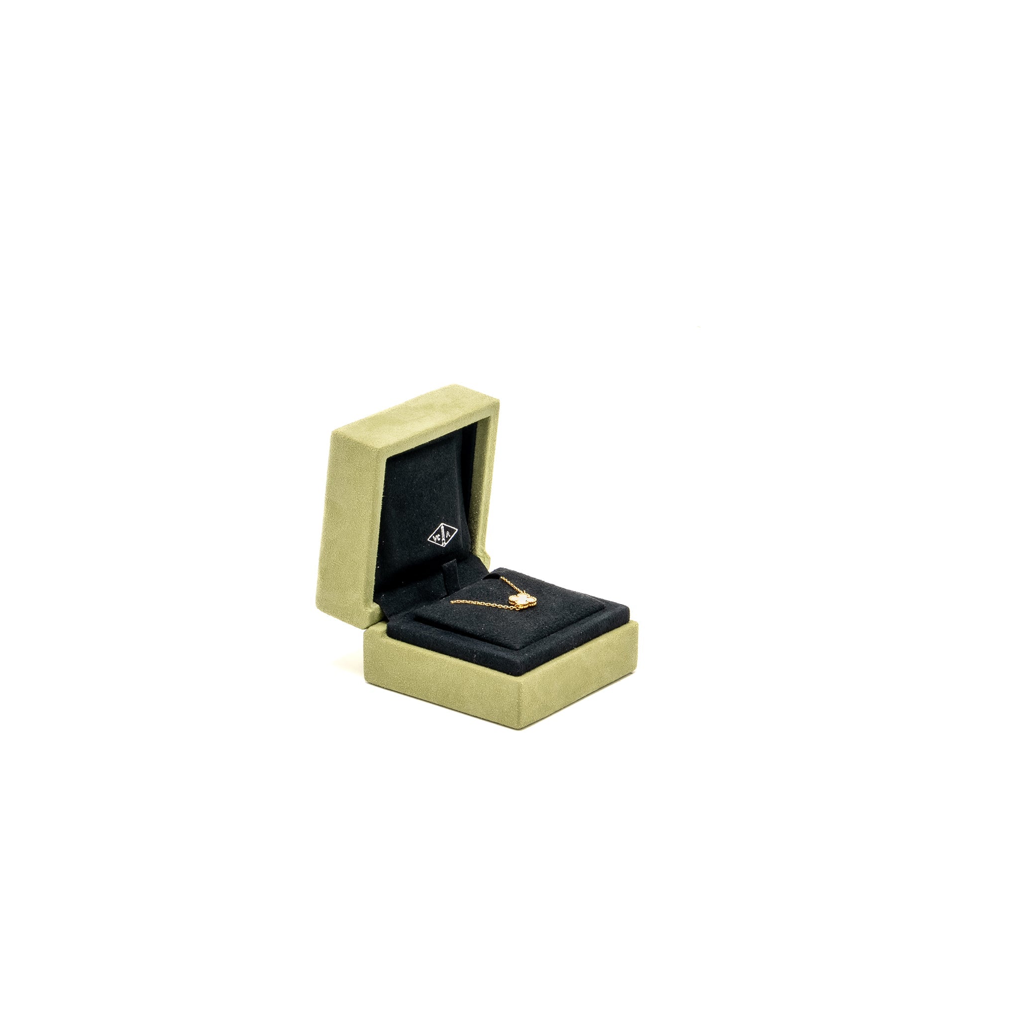 VAN CLEEF &ARPELS SWEET ALHAMBRA BRACELET 1 MOTIF MOTHER OF PEARL YELLOW GOLD