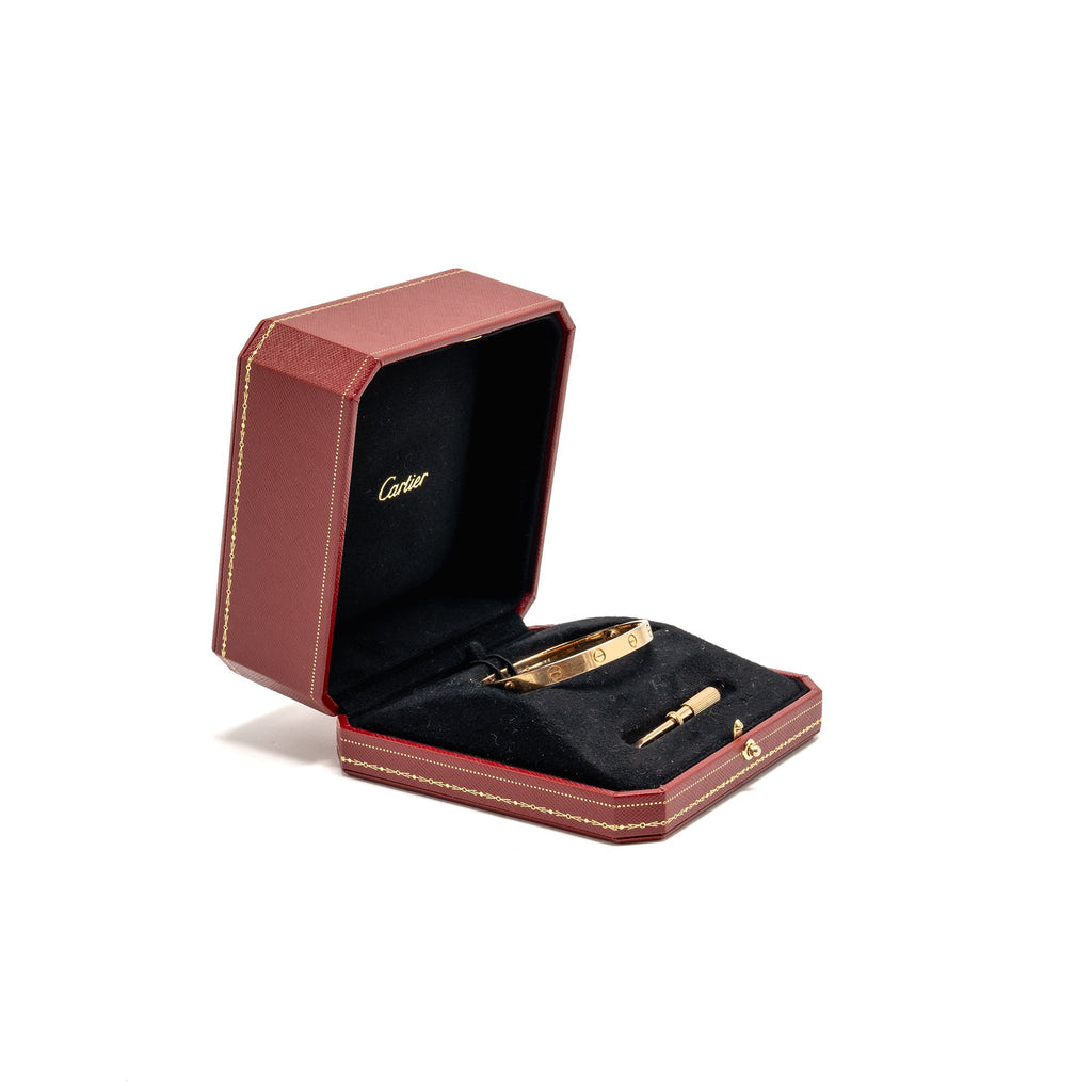 CARTIER LOVE BRACELET CLASSIC MODEL ROSE GOLD