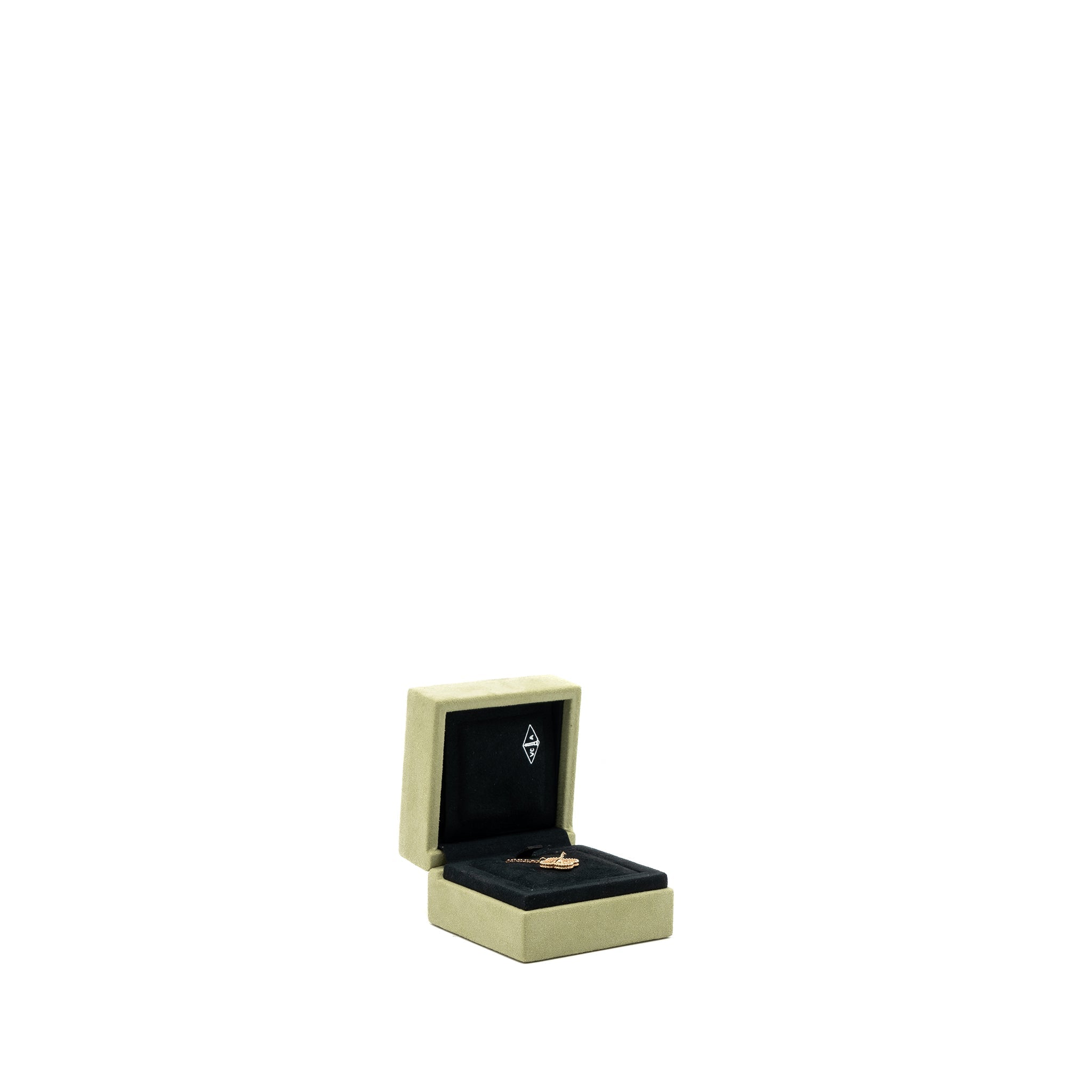 VAN CLEEF & ARPELS VINTAGE ALHAMBRA PENDANT ROSE GOLD