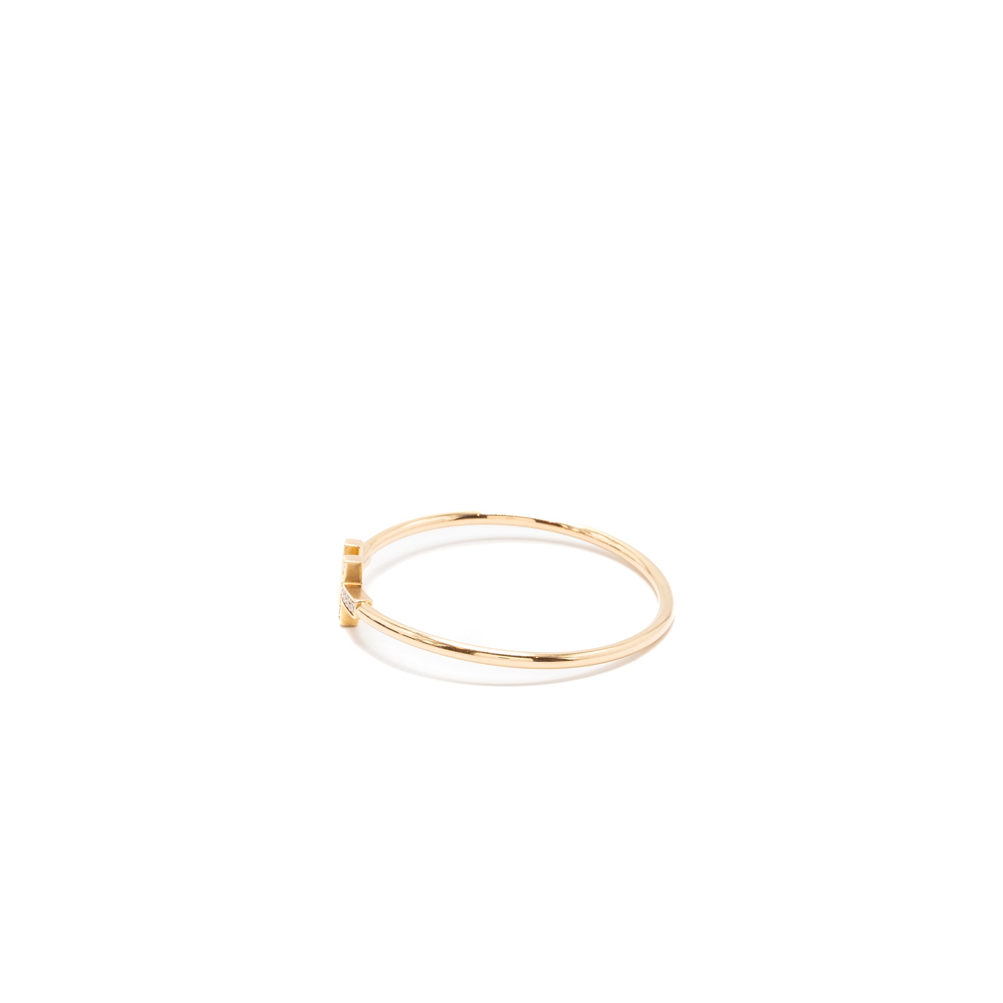 TIFFANY T DIAMOND WIRE BRACELET IN 18K GOLD