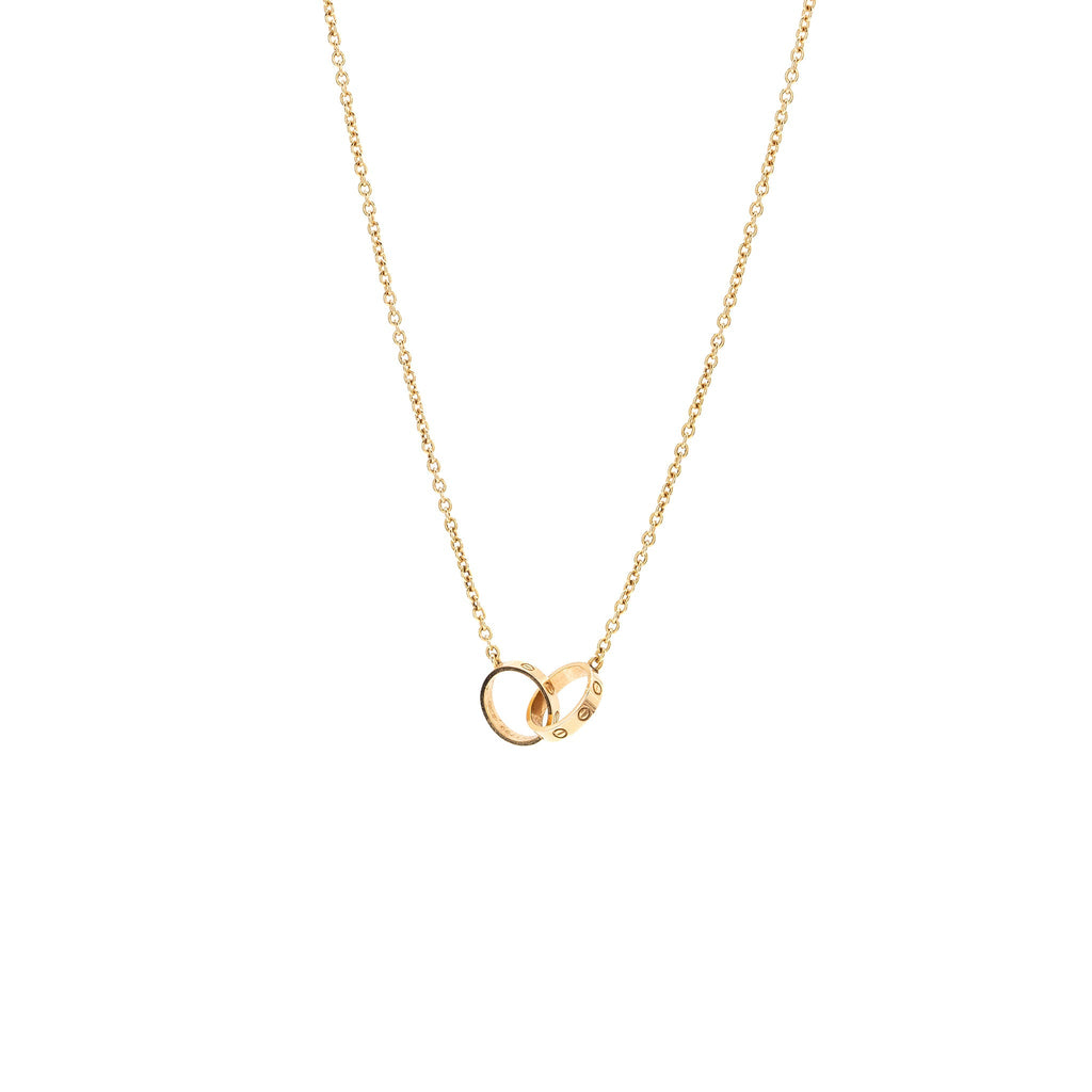 CARTIER LOVE NECKLACE ROSE GOLD