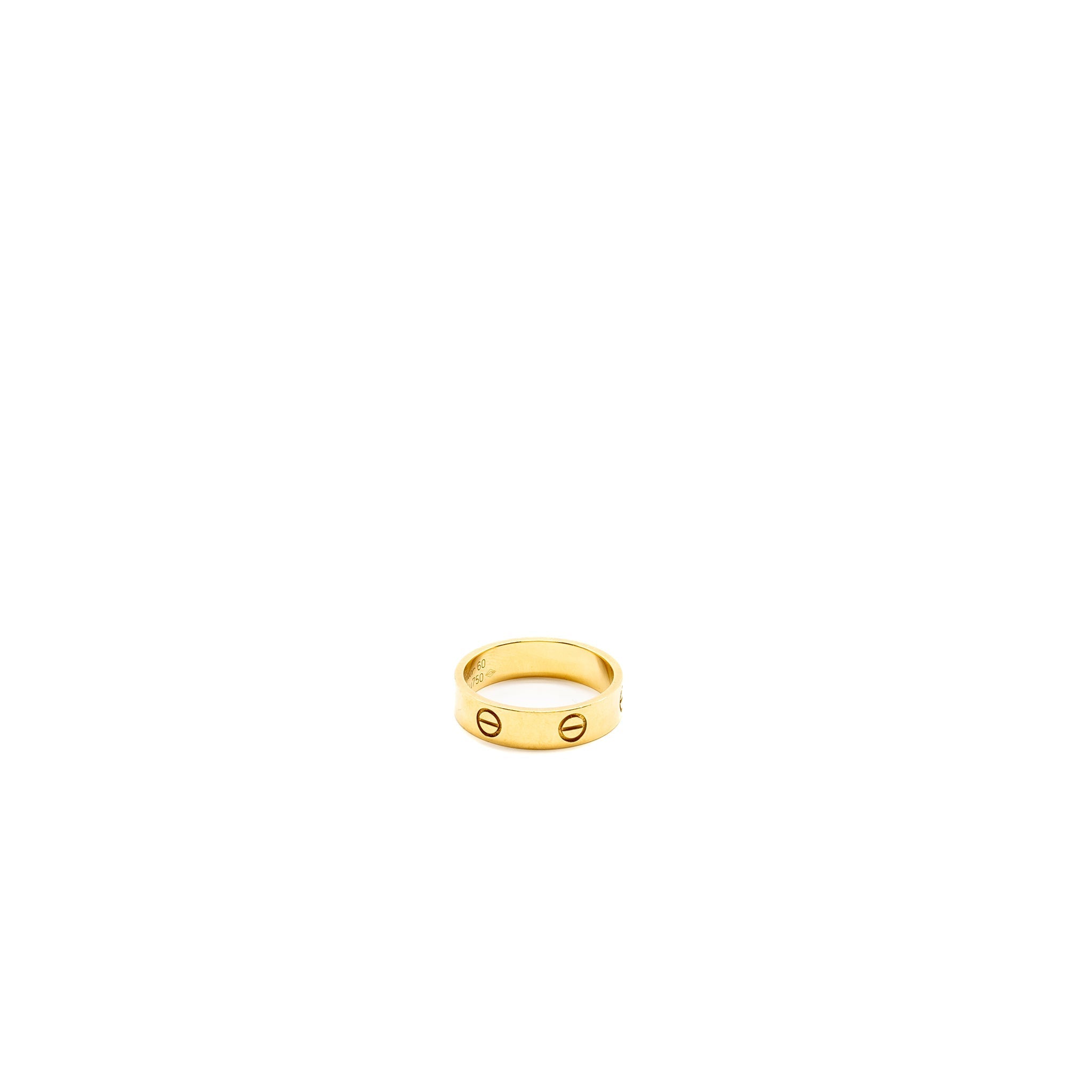 CARTIER LOVE RING YELLOW GOLD