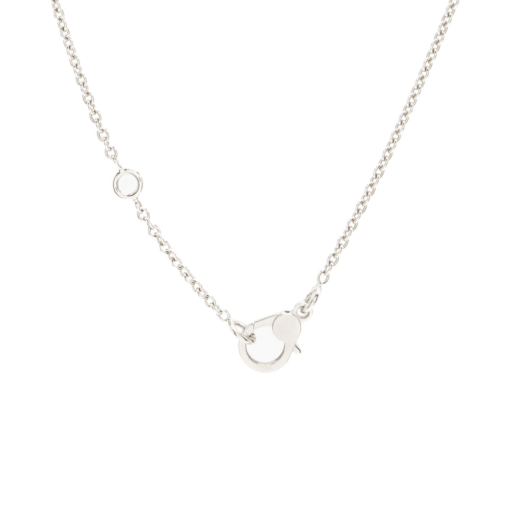 HERMES FINESSE NECKLACE WHITE GOLD DIAMONDS