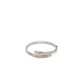 BVLGARI SERPENTI VIPER BRACELET 18KT WHITE GOLD, PAVED DIAMONDS