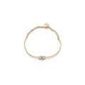 CHANEL CC LOGO CHAIN CHOCKER /NECKLACE CRYSTAL LIGHT GOLD TONE