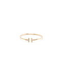 TIFFANY T DIAMOND WIRE BRACELET IN 18K GOLD