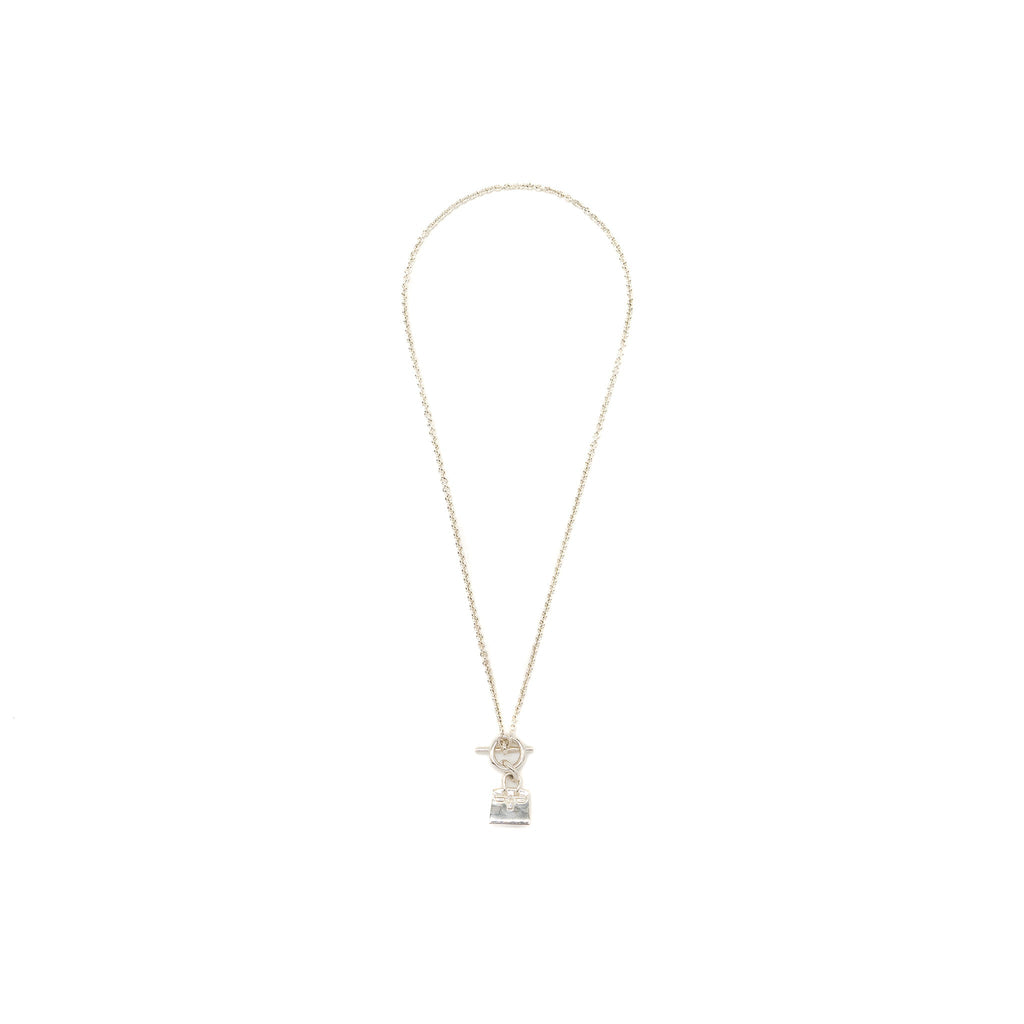 HERMES BIRKIN AMULETTE PENDANT STERLING SILVER