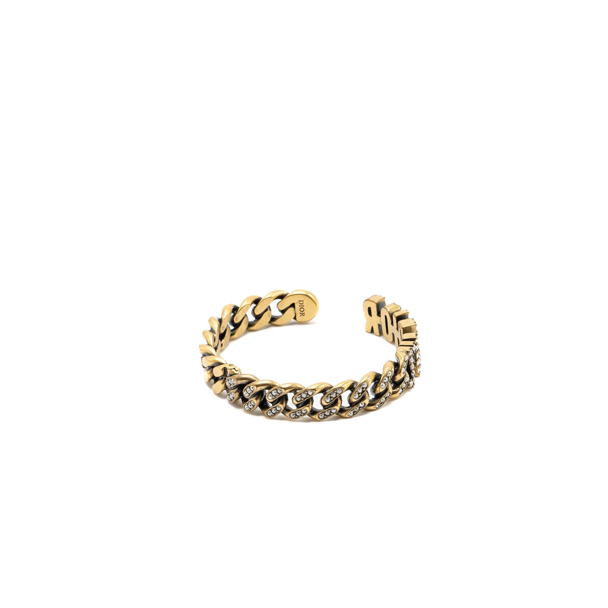 DIOR J’ADIOR BRACELET RUTHENIUM GOLD TONE WITH CRYSTAL