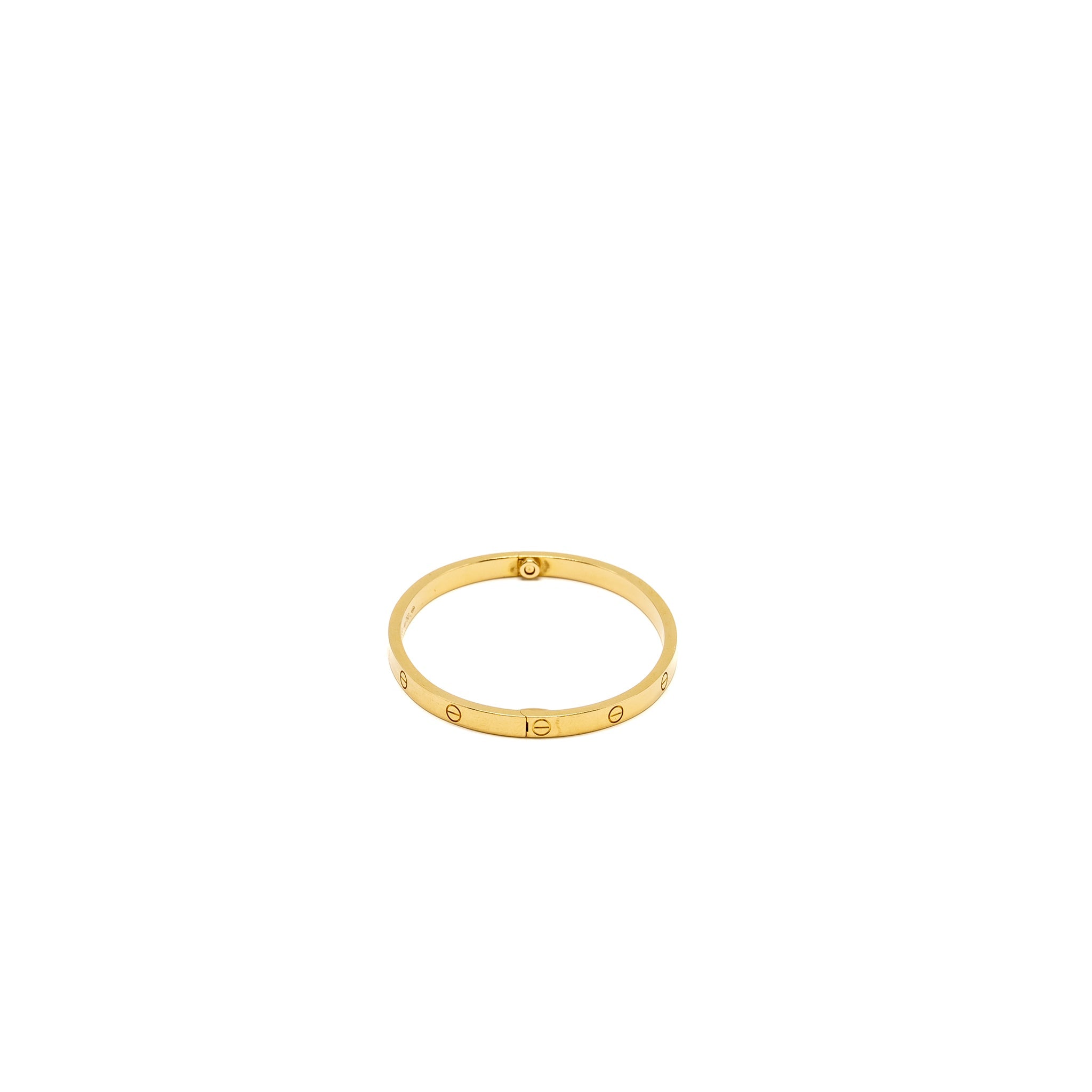 CARTIER LOVE BRACELET YELLOW GOLD