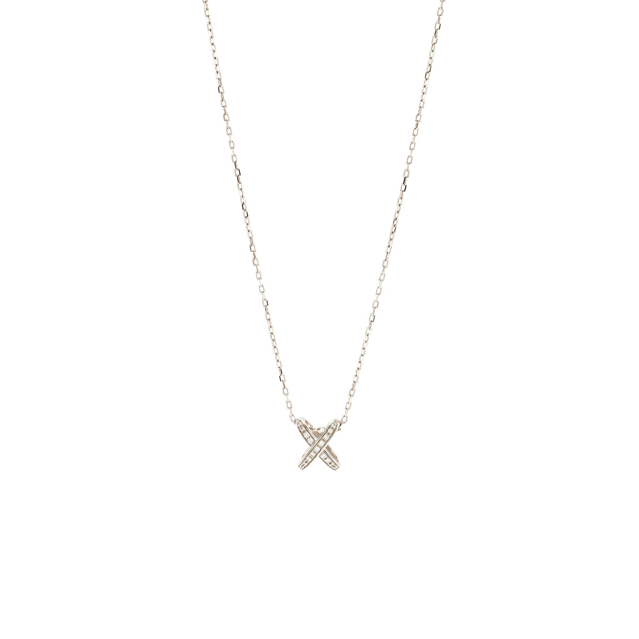 CHAUMET JEUX DE LIENS 18K WHITE GOLD WITH DIAMONDS