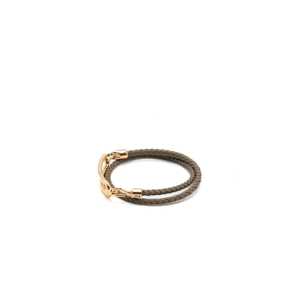 HERMES SIZE T2 ROULIS DOUBLE TOUR BRACELET ETOUPE RGHW