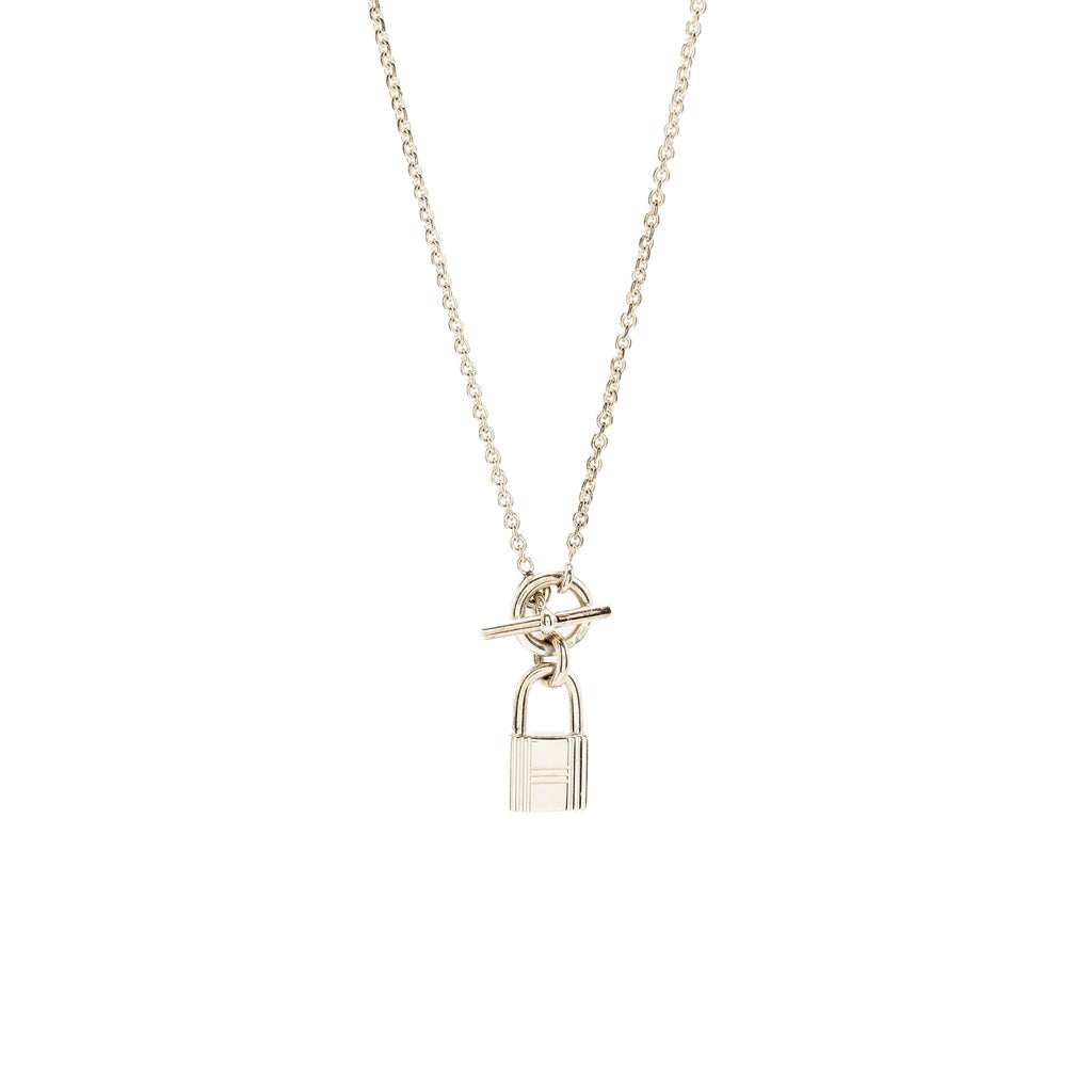 HERMES KELLY CADENAS PENDANT STERLING SILVER